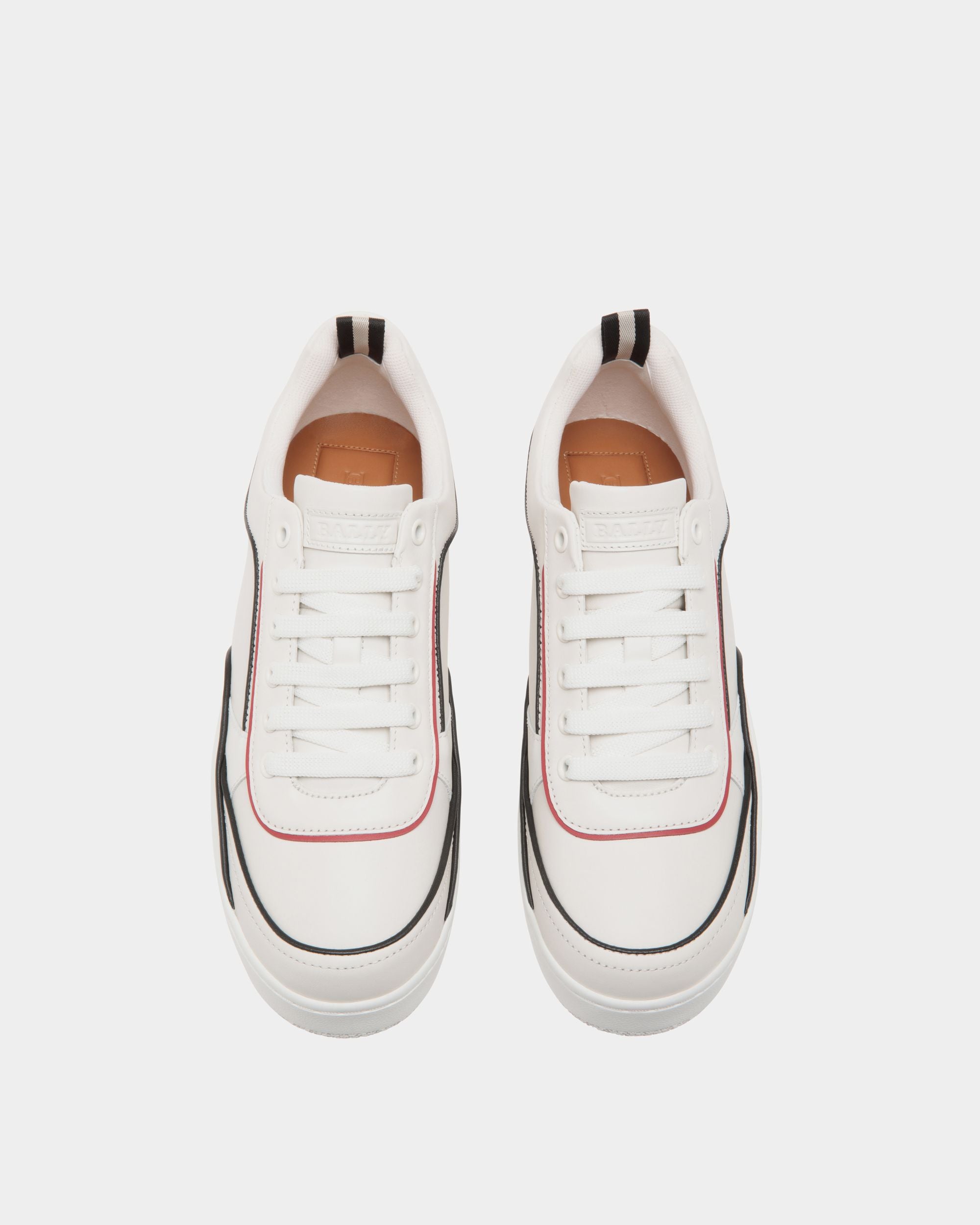 Sneaker In White Leather - Homme - Bally - 04
