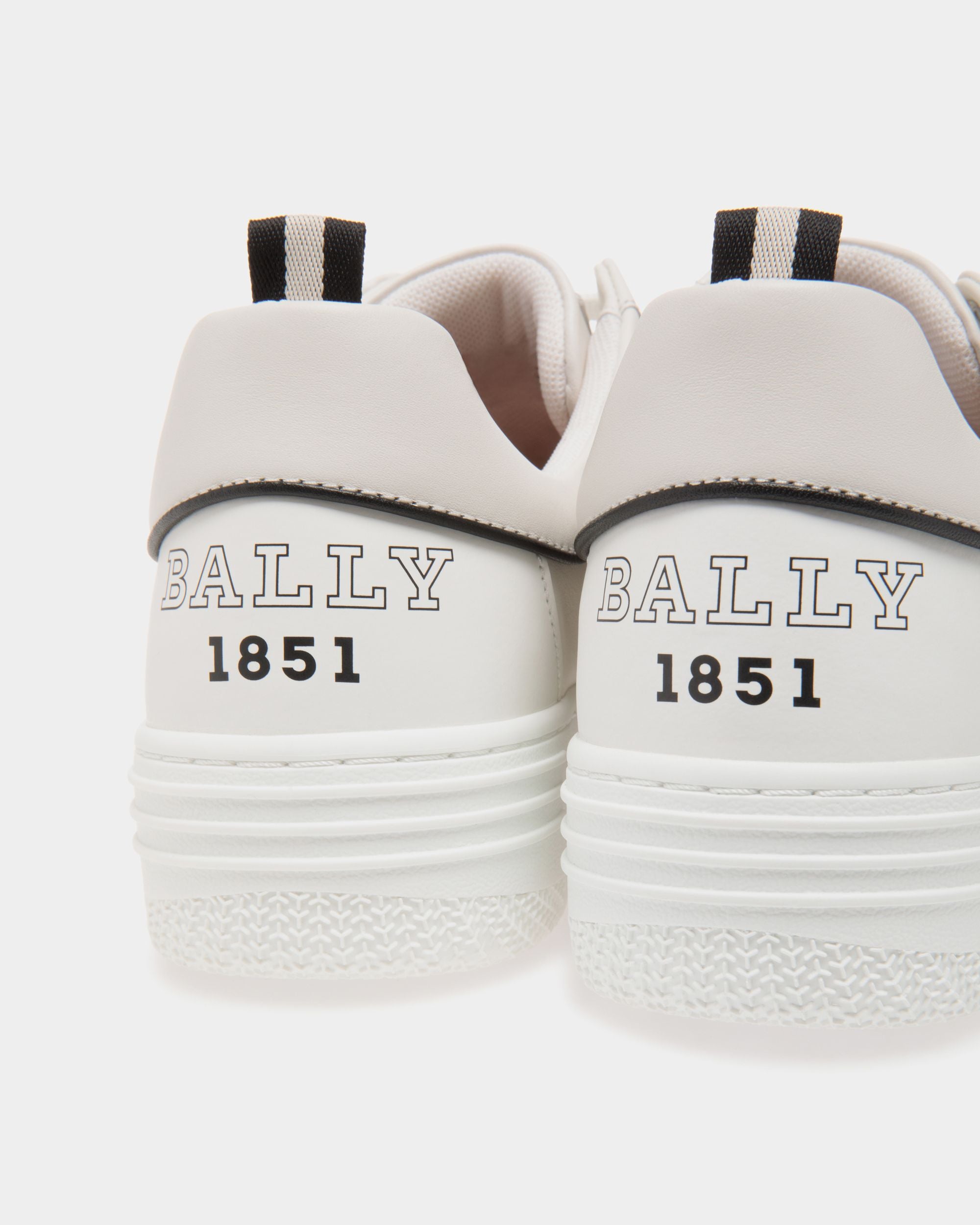 Sneaker In White Leather - Homme - Bally - 05