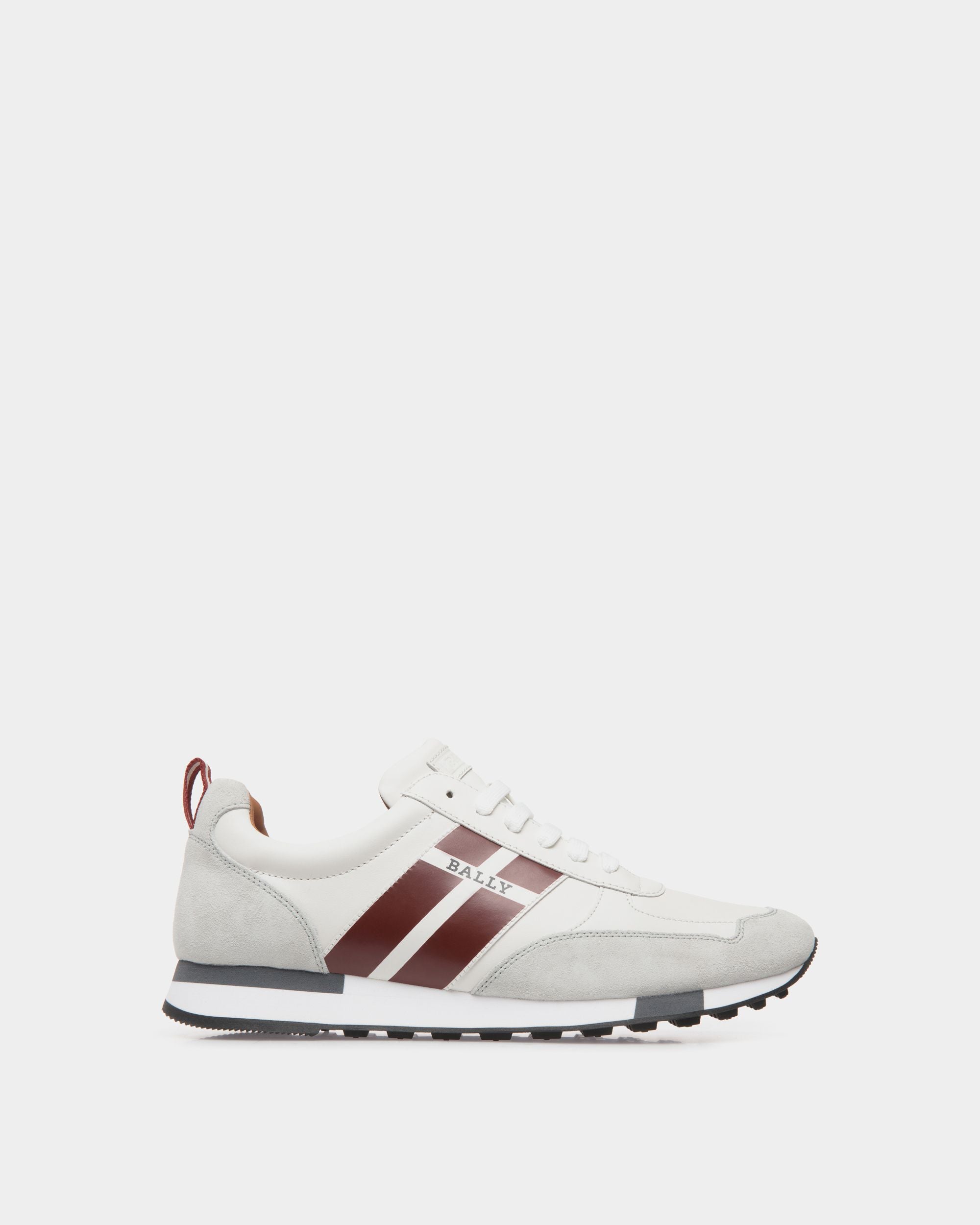 Sneaker En Cuir Blanc - Homme - Bally - 01