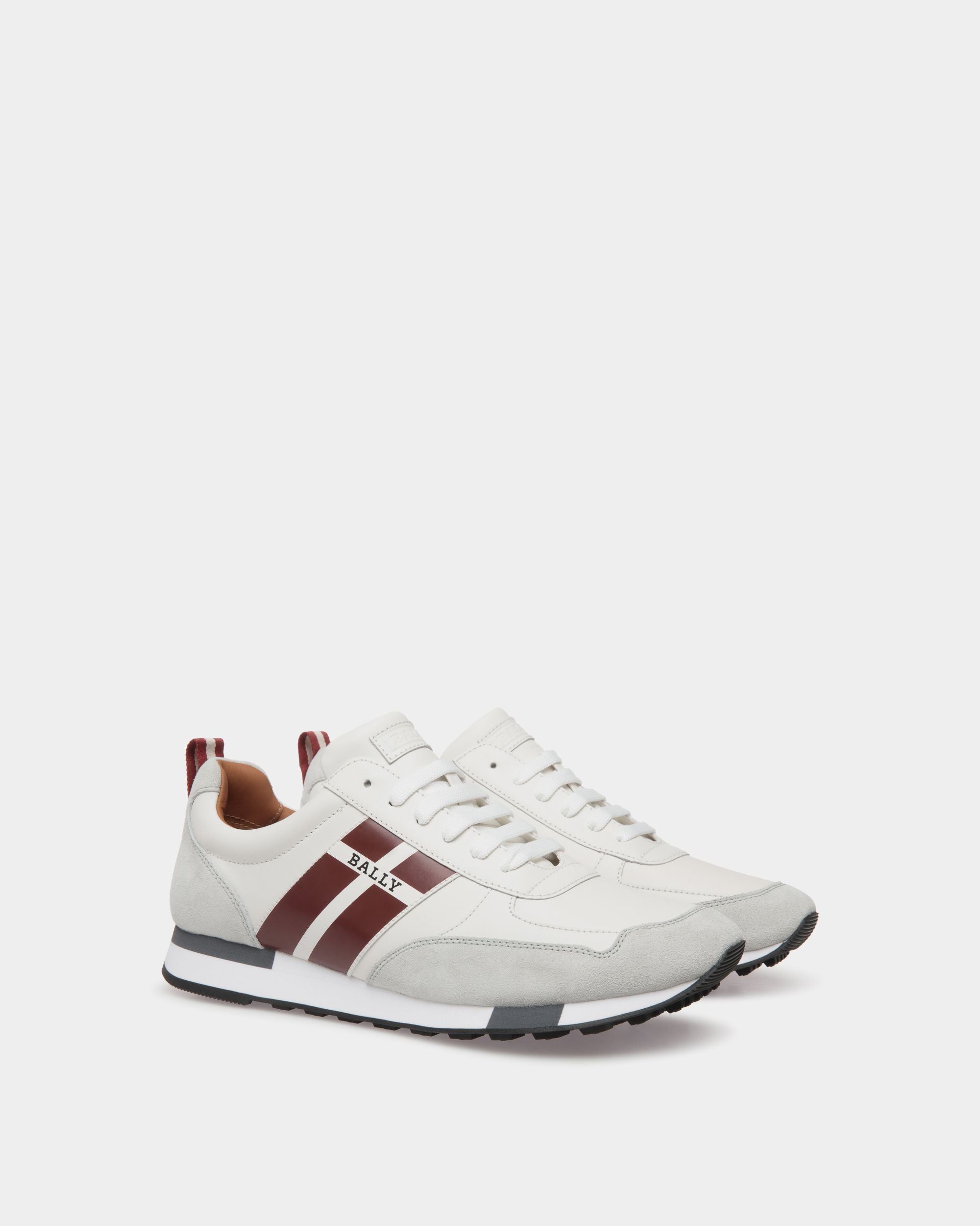 Sneaker En Cuir Blanc - Homme - Bally - 02
