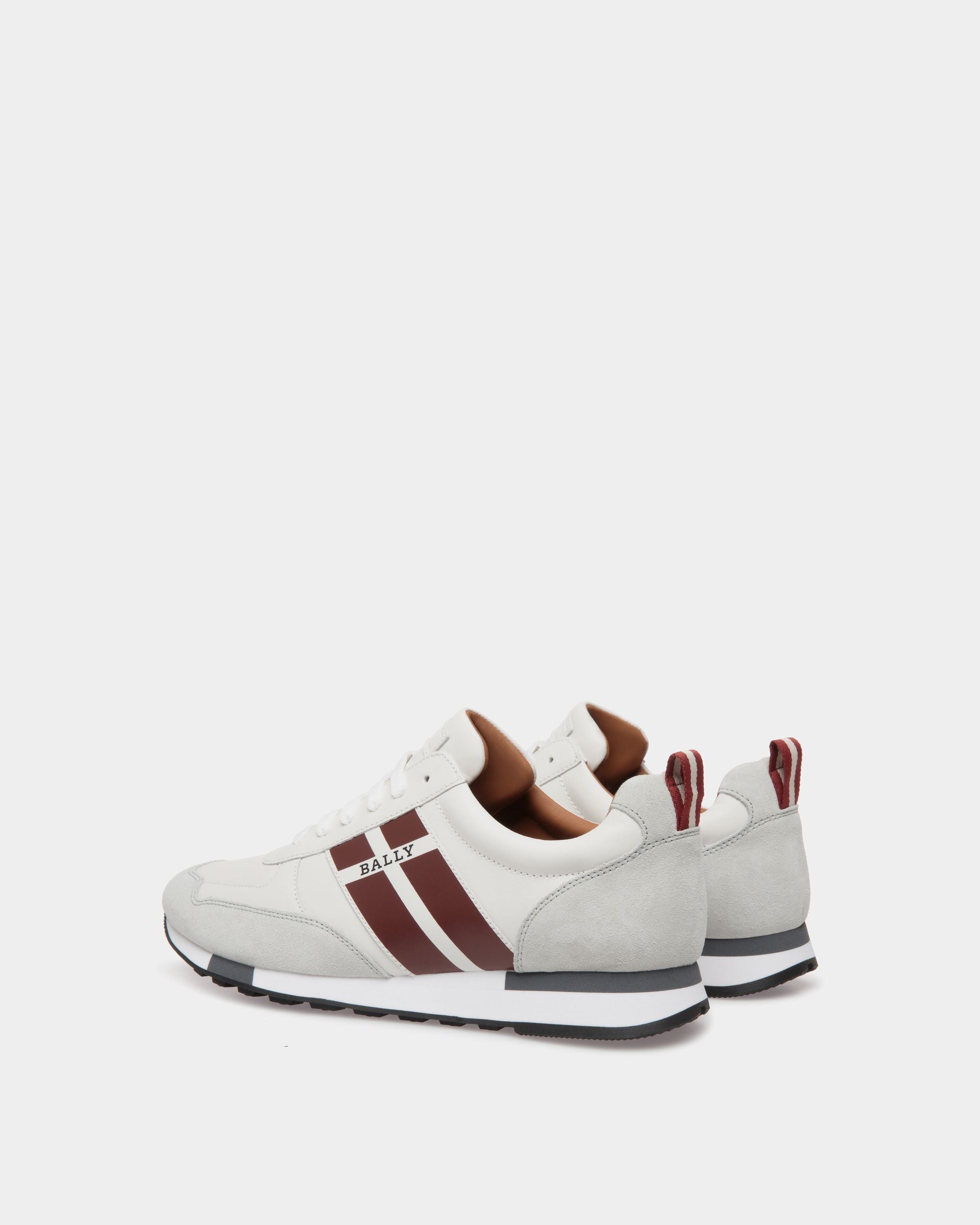 Sneaker En Cuir Blanc - Homme - Bally - 03