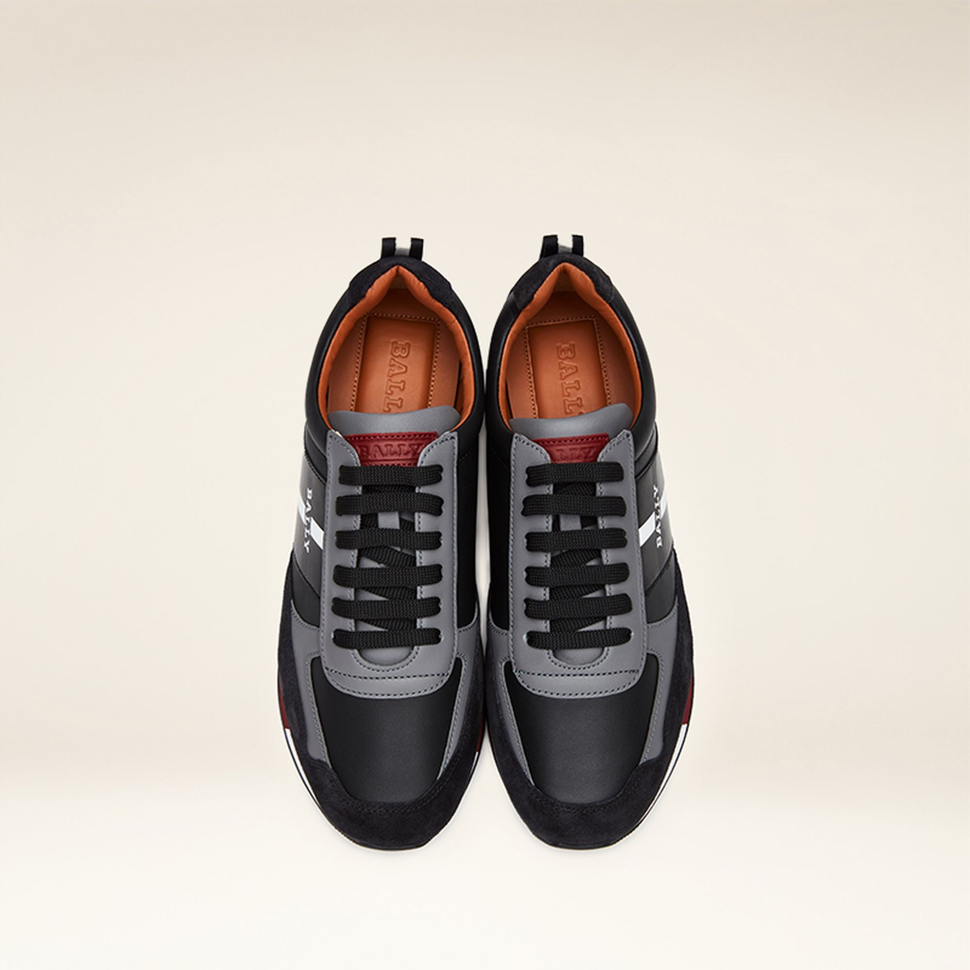 Sneaker En Cuir Noir - Homme - Bally - 05