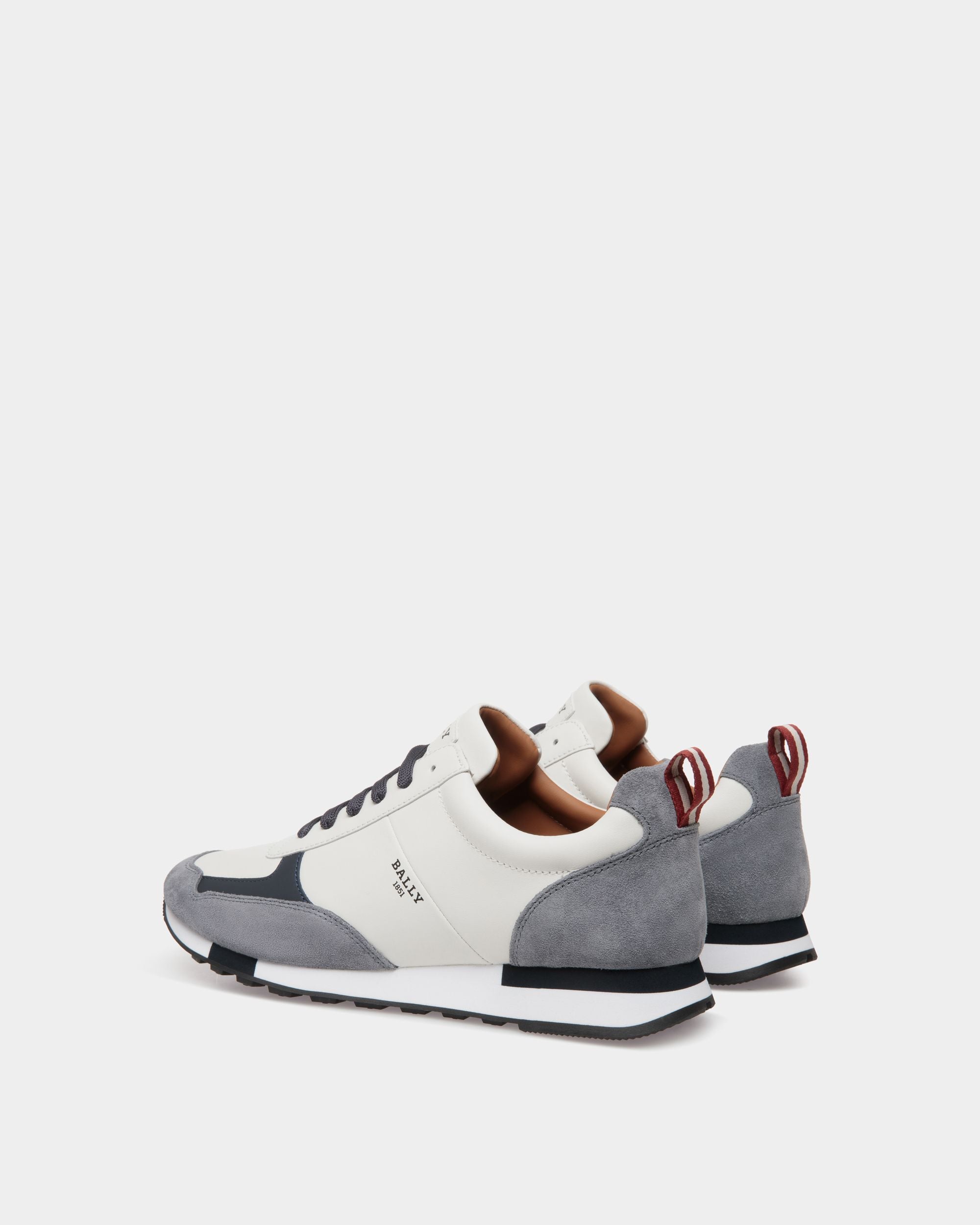 Sneaker En Cuir Blanc - Homme - Bally - 03