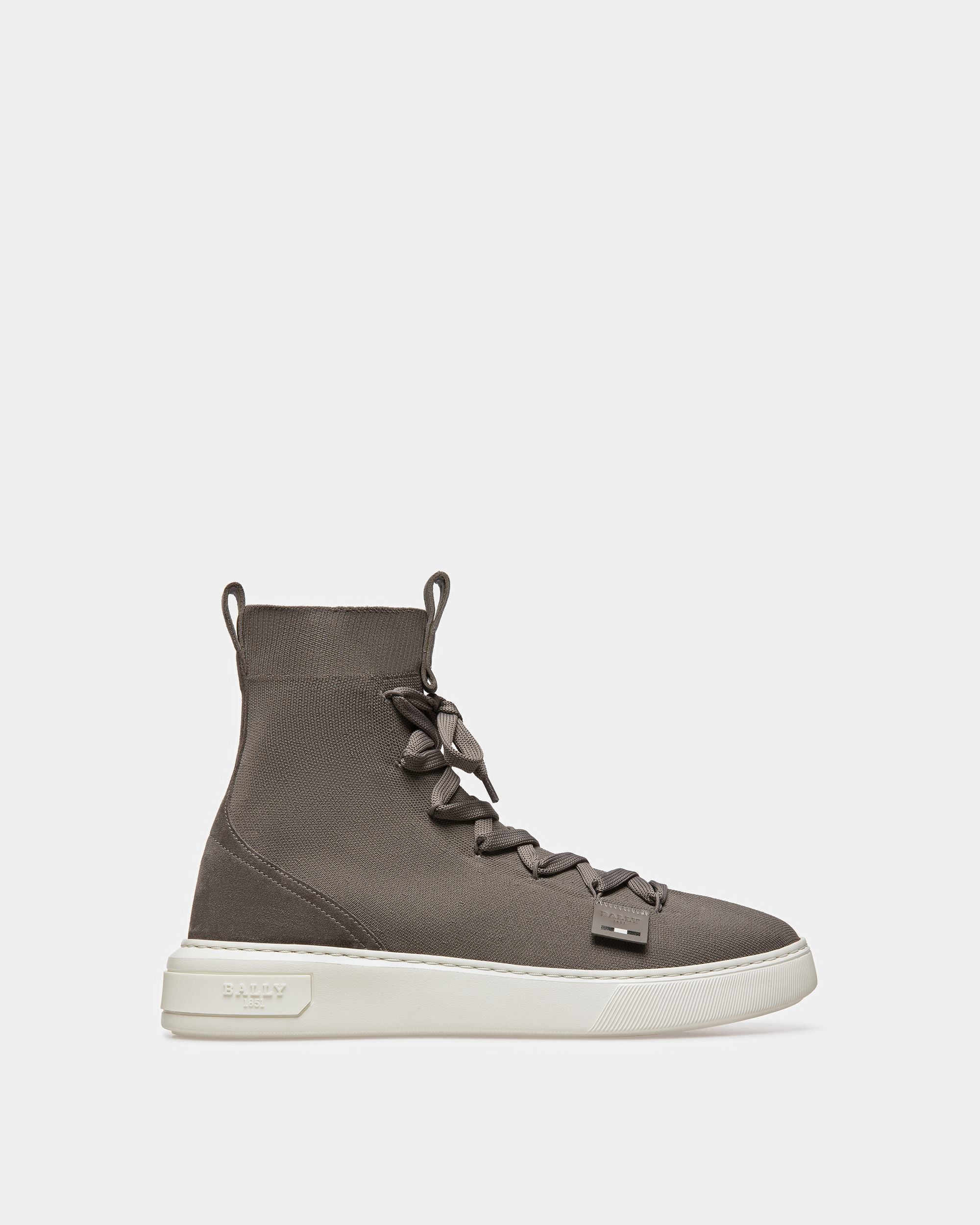 Mitys-T Sneakers En Cuir Couleur Minéral Sombre - Homme - Bally - 01