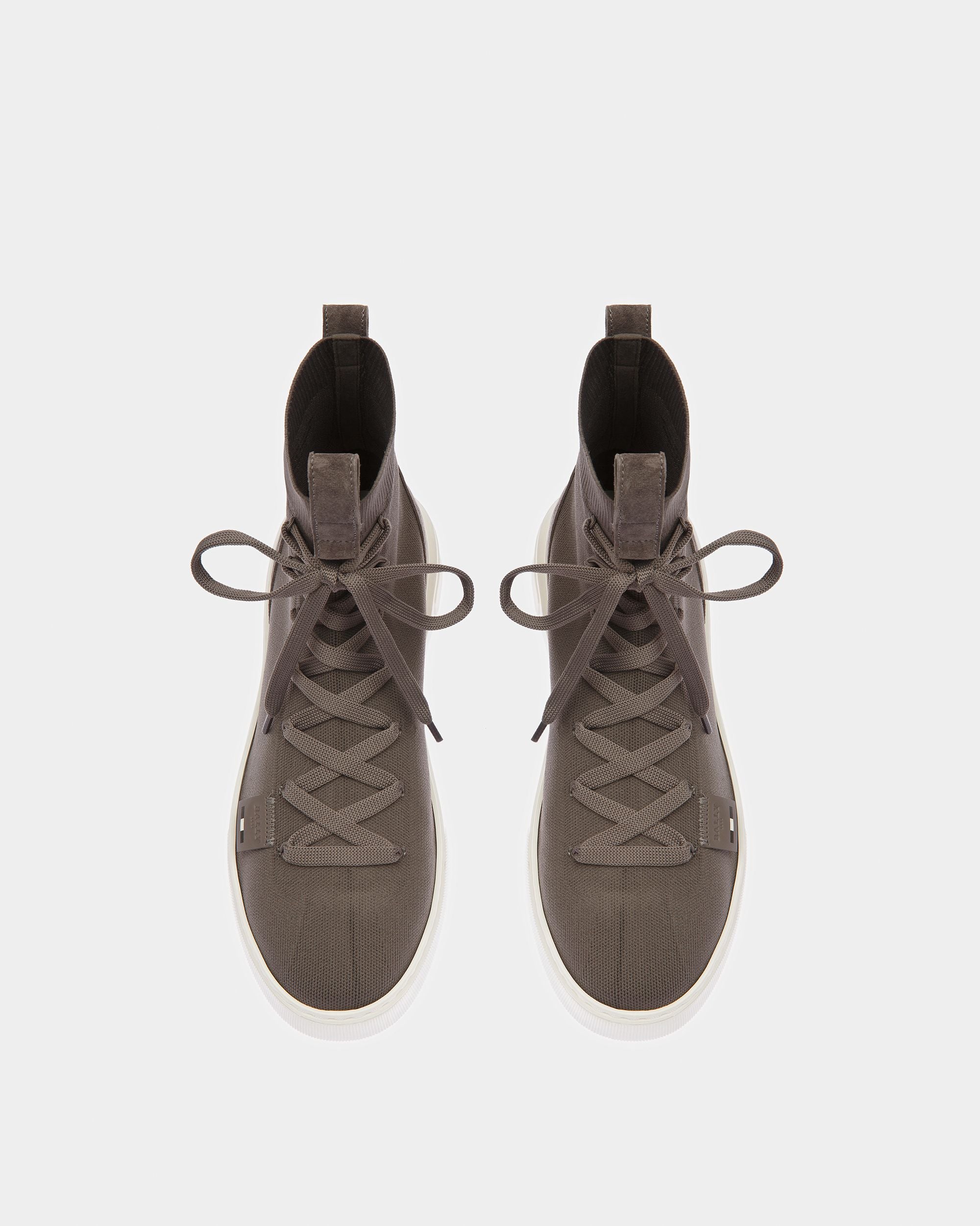 Mitys-T Sneakers En Cuir Couleur Minéral Sombre - Homme - Bally - 02