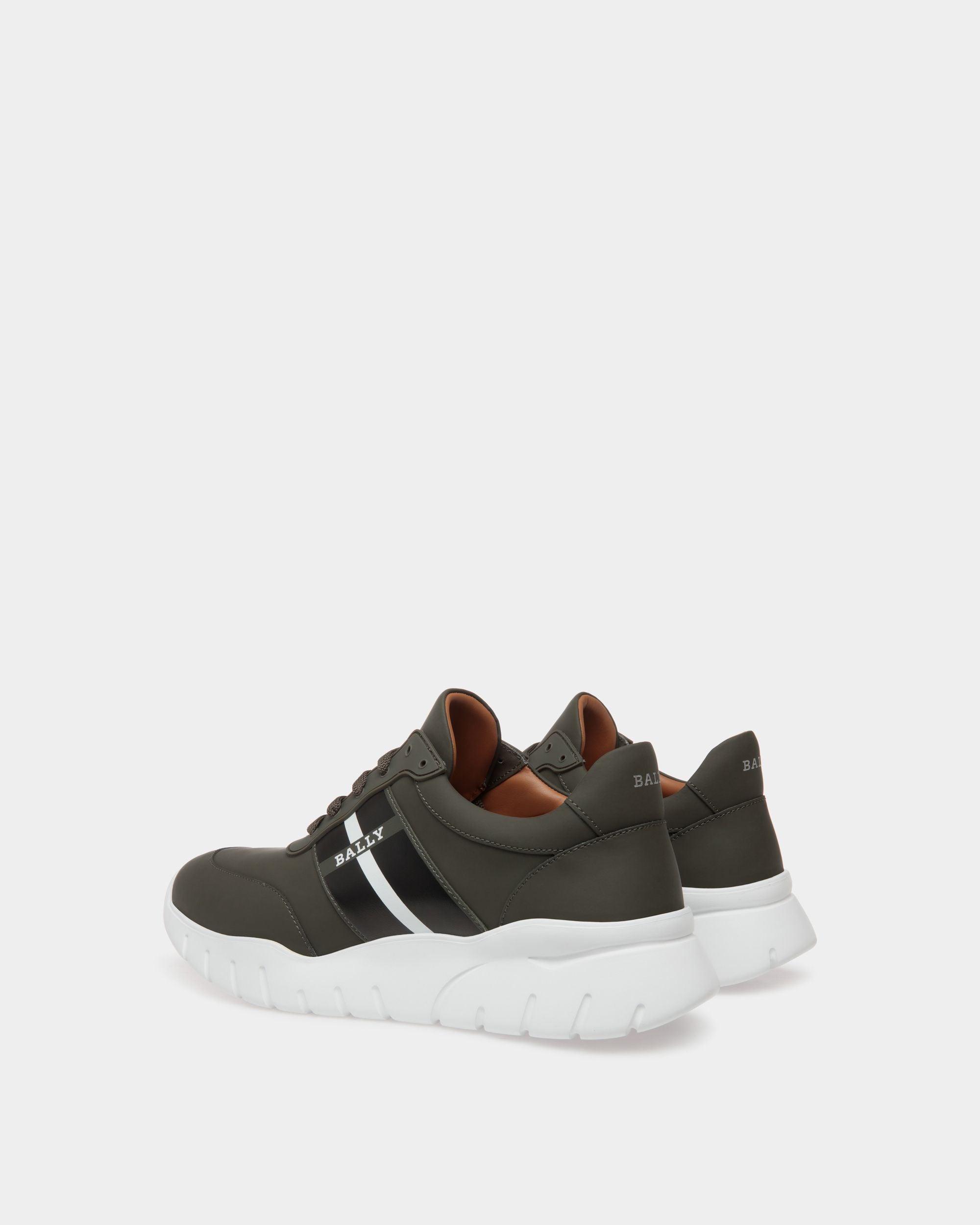 Sneaker En Cuir Vert - Homme - Bally - 03
