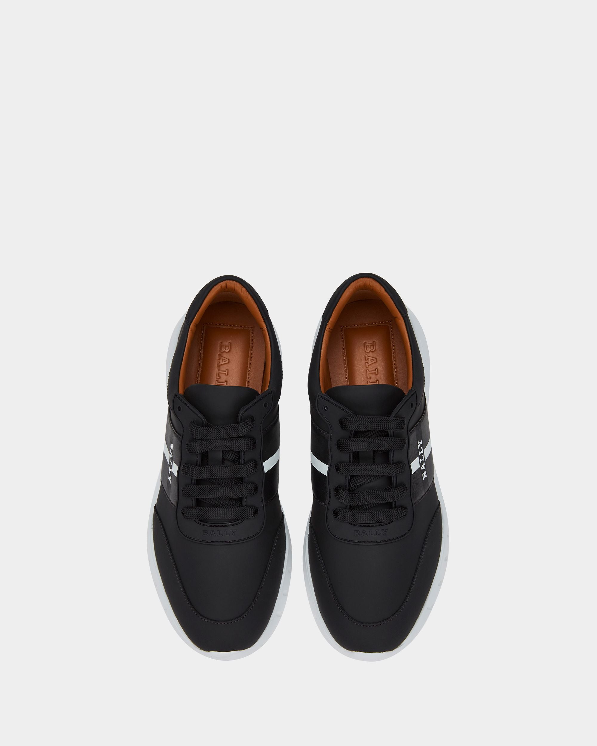 Men's Black Casual Sneaker - Homme - Bally - 05