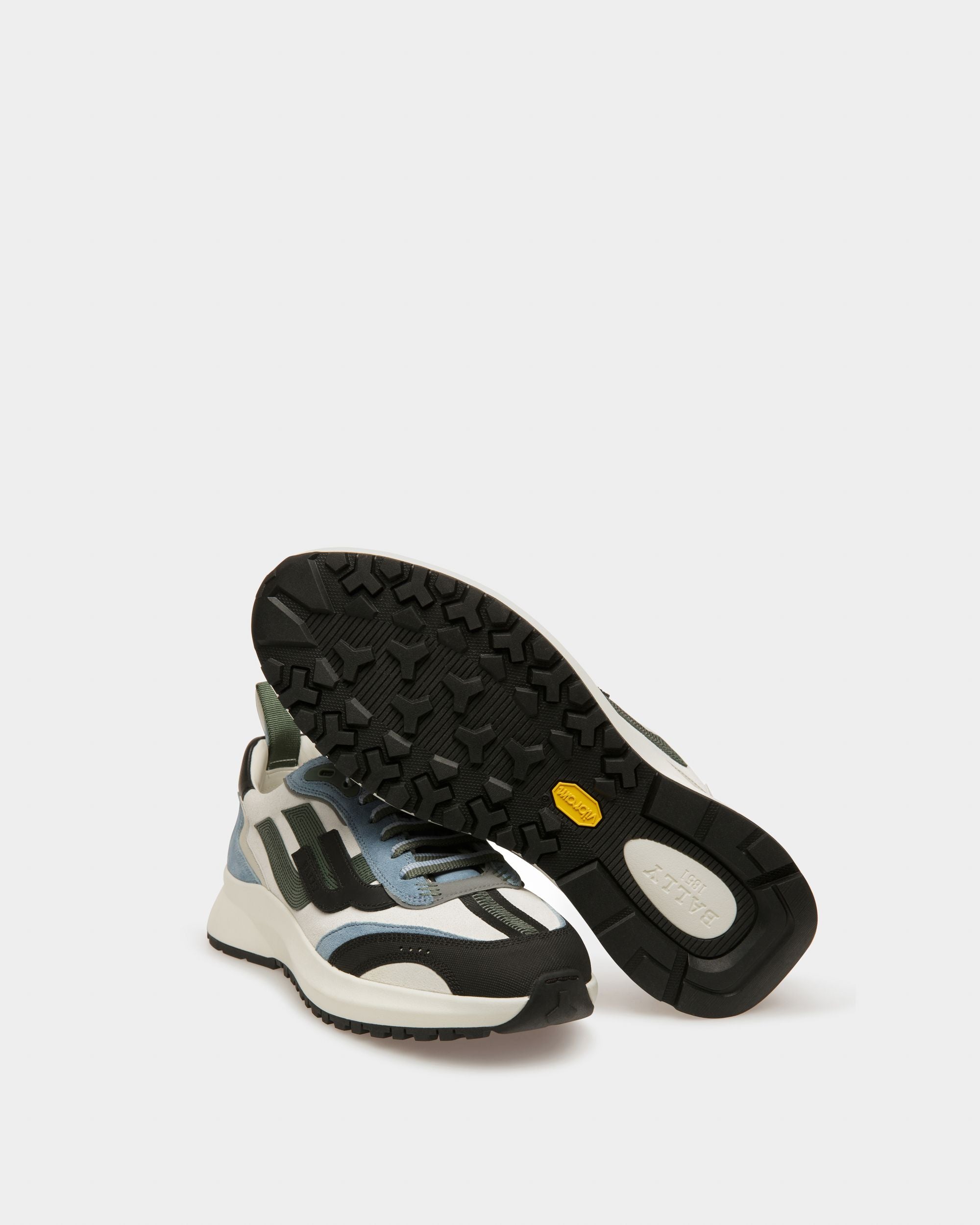 Darky Sneakers En Cuir Noir - Homme - Bally - 04