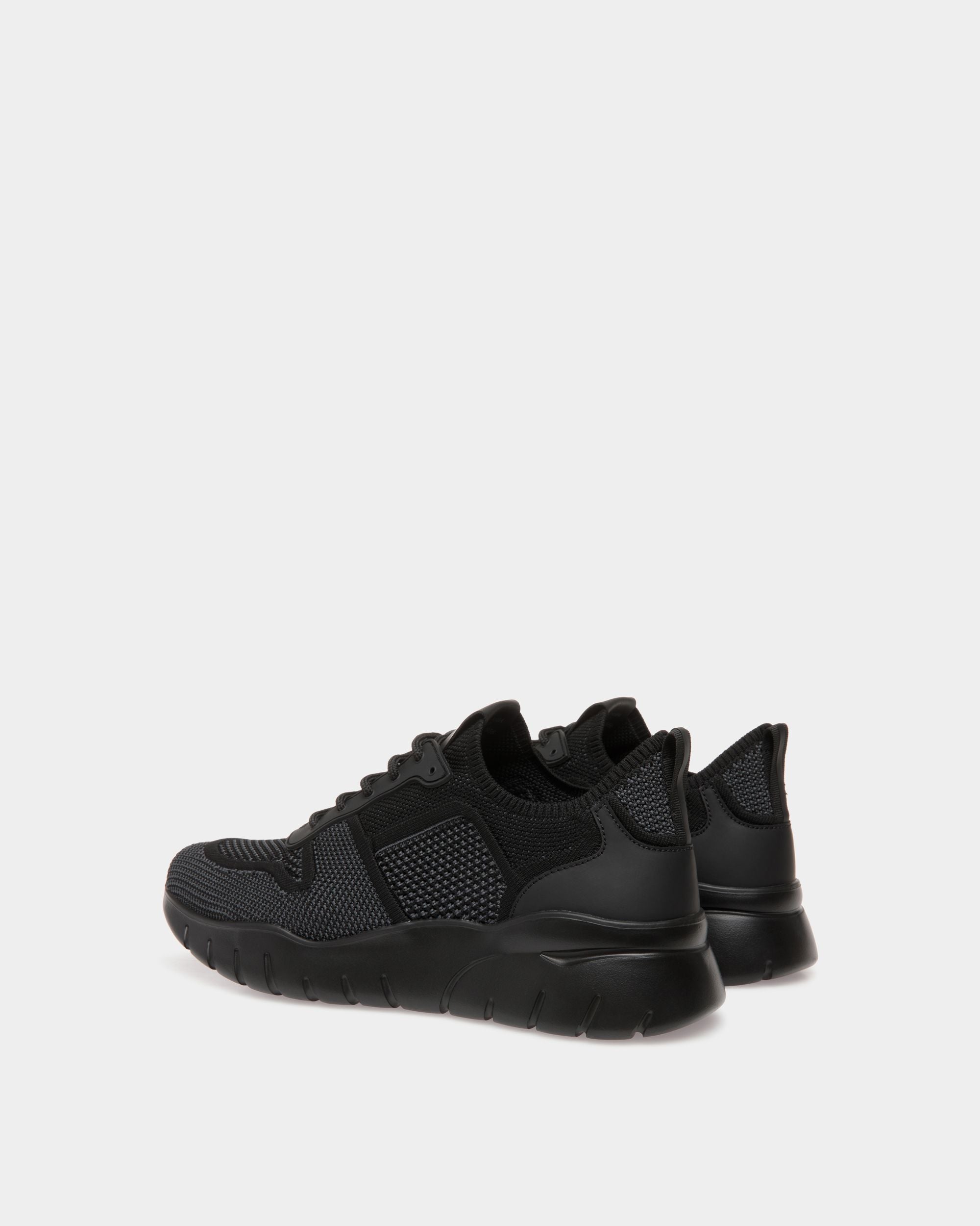 Sneaker In Black Mix Polyester - Homme - Bally - 03