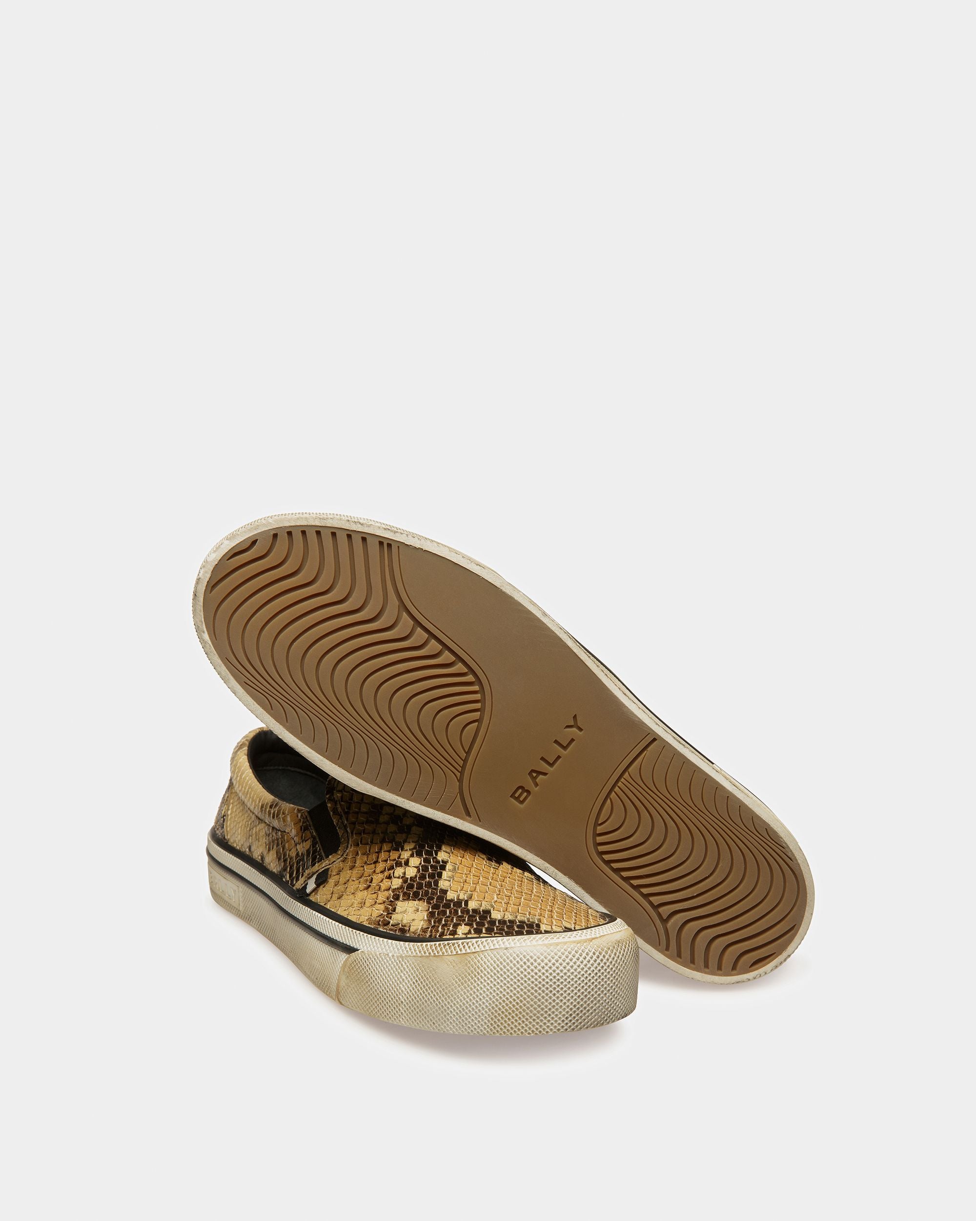 Sneaker Santa Ana Finition Imprimé Python - Homme - Bally - 05
