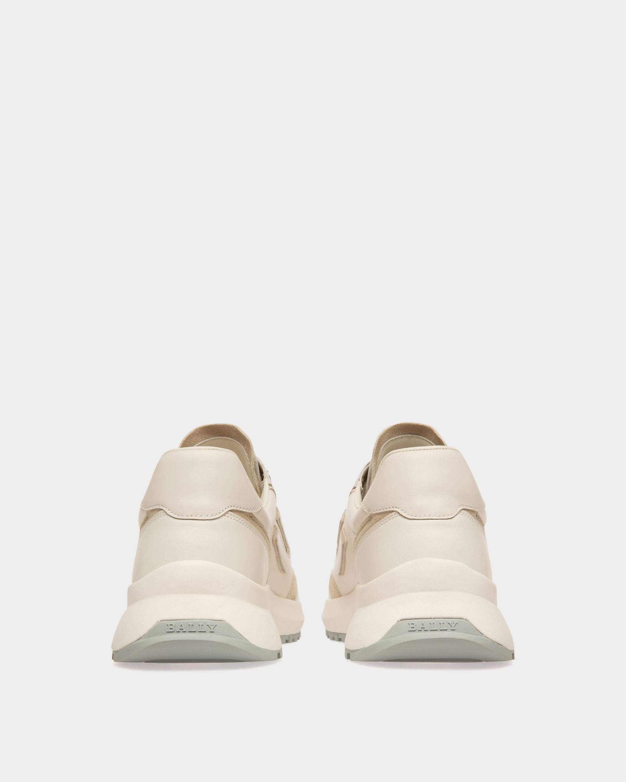 Demmy Sneakers En Cuir Blanc - Homme - Bally - 03