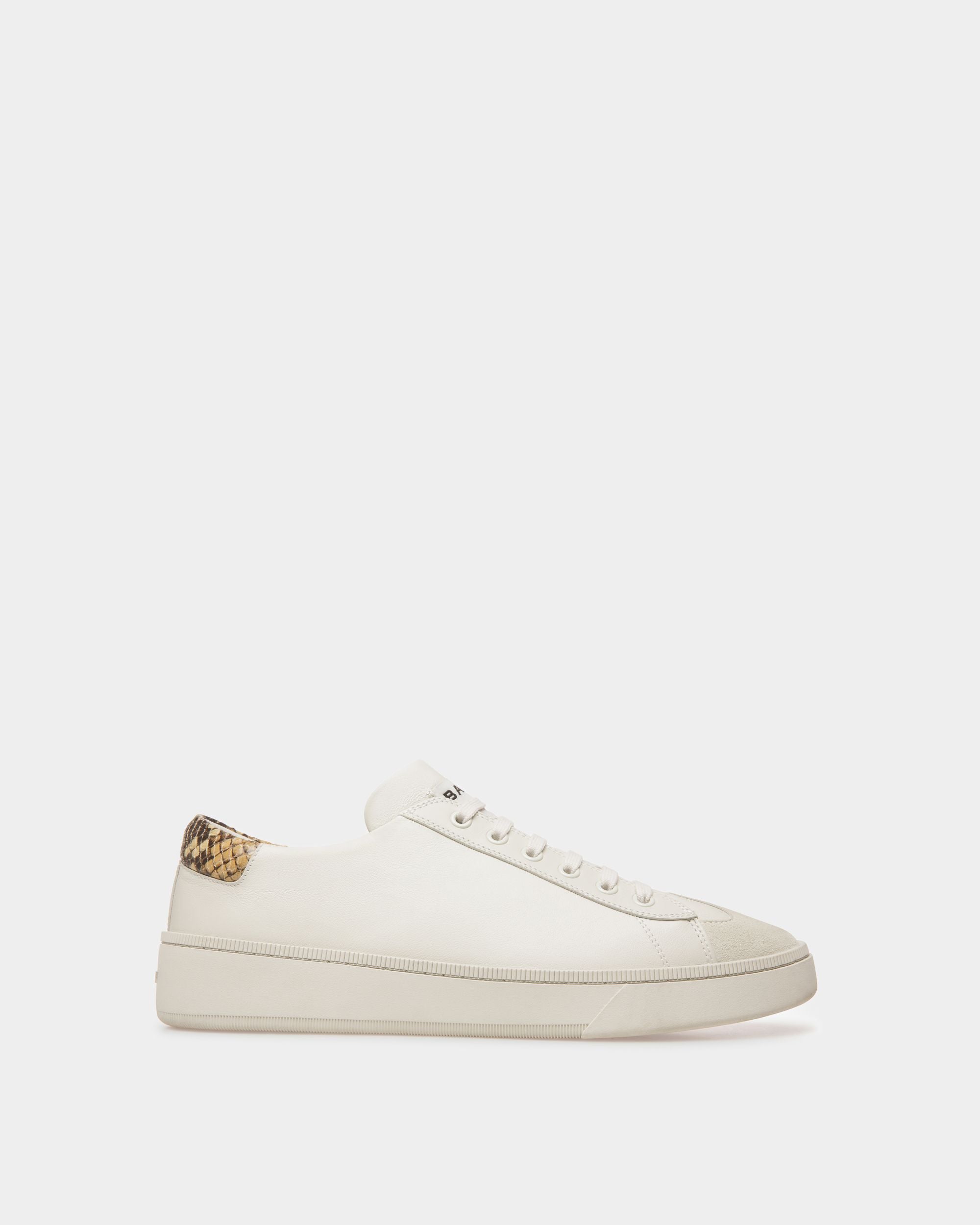 Sneakers Raise En cuir blanc poussière - Homme - Bally - 01