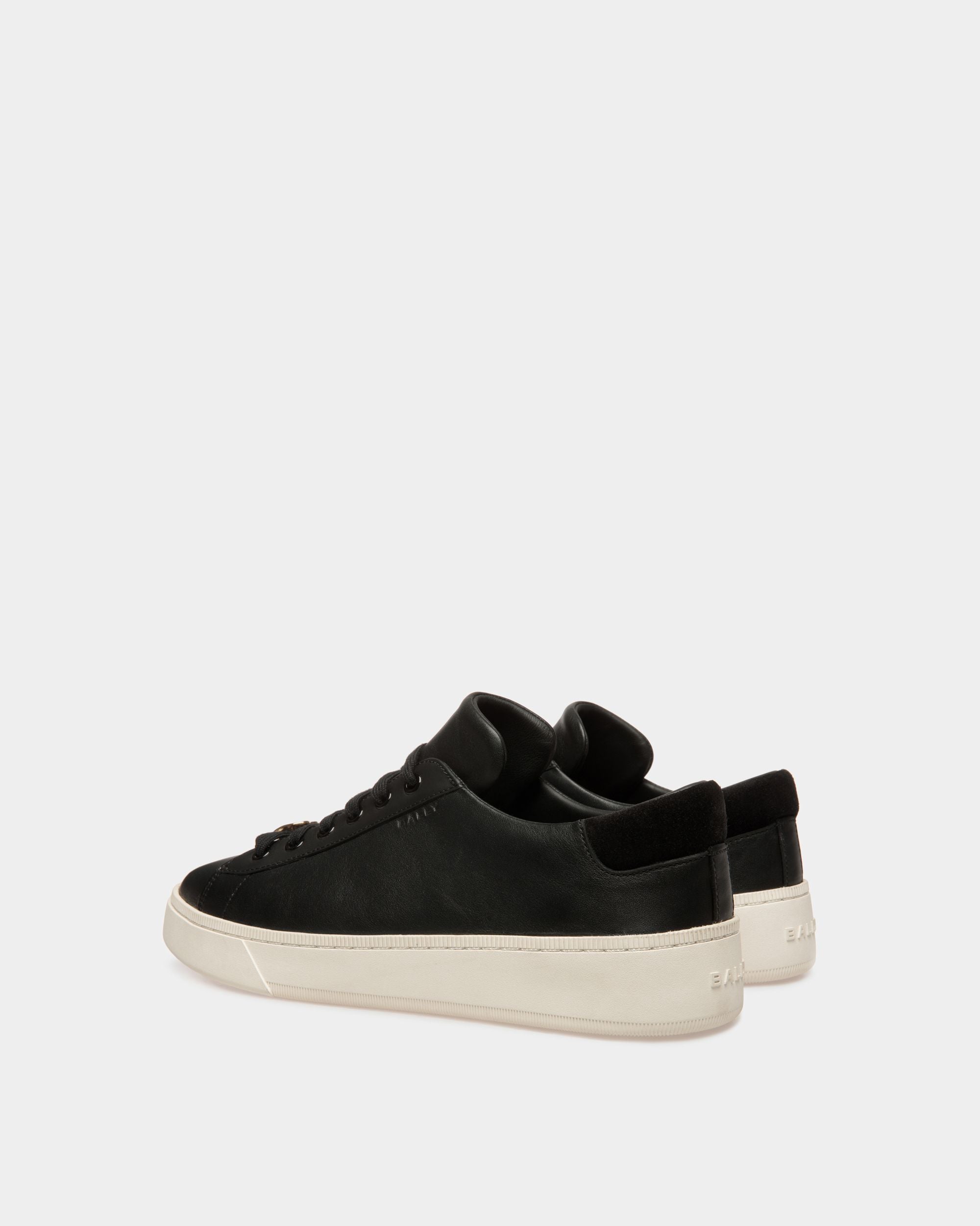 Sneakers Raise En cuir noir et blanc - Homme - Bally - 03