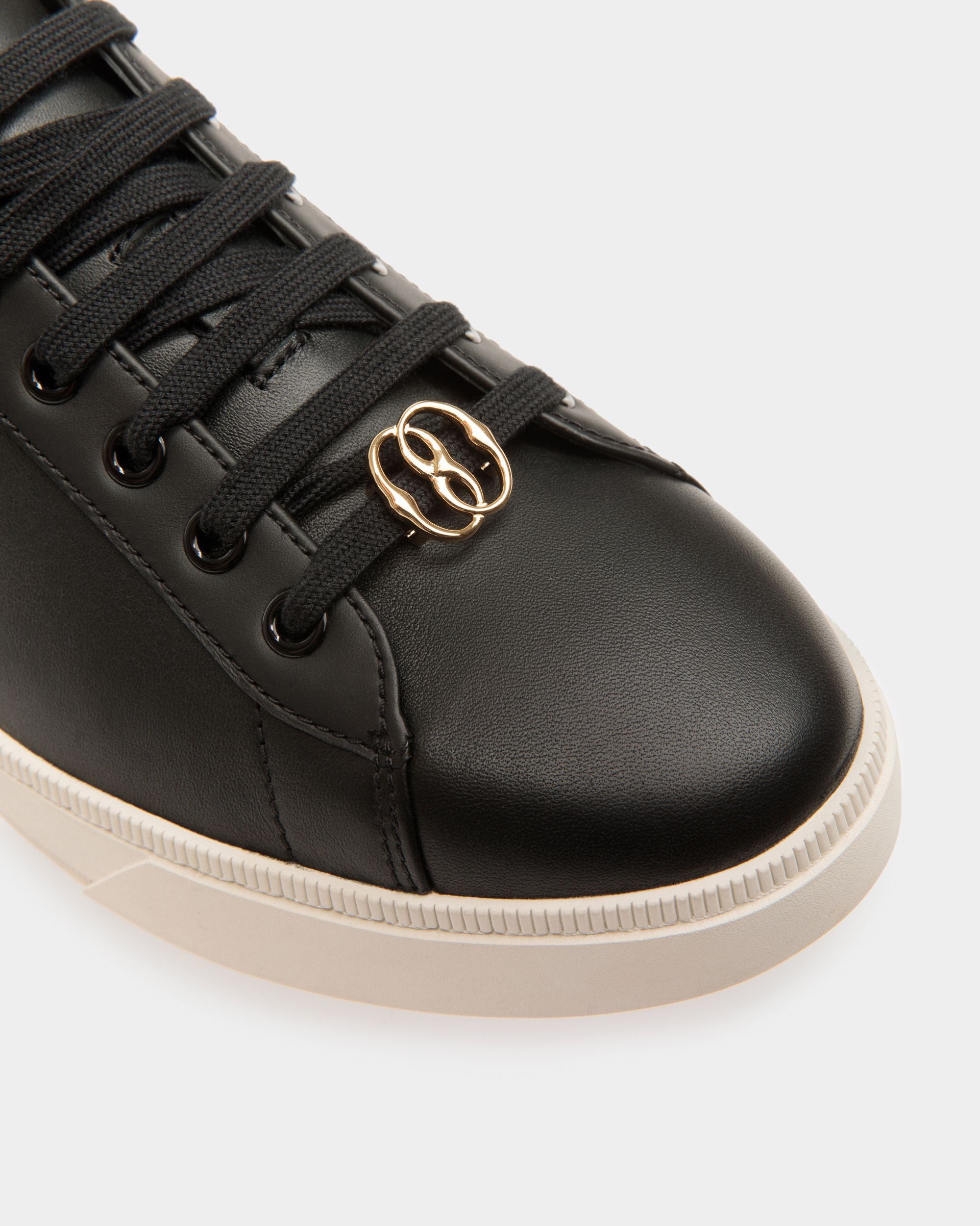 Sneakers Raise En cuir noir et blanc - Homme - Bally - 05