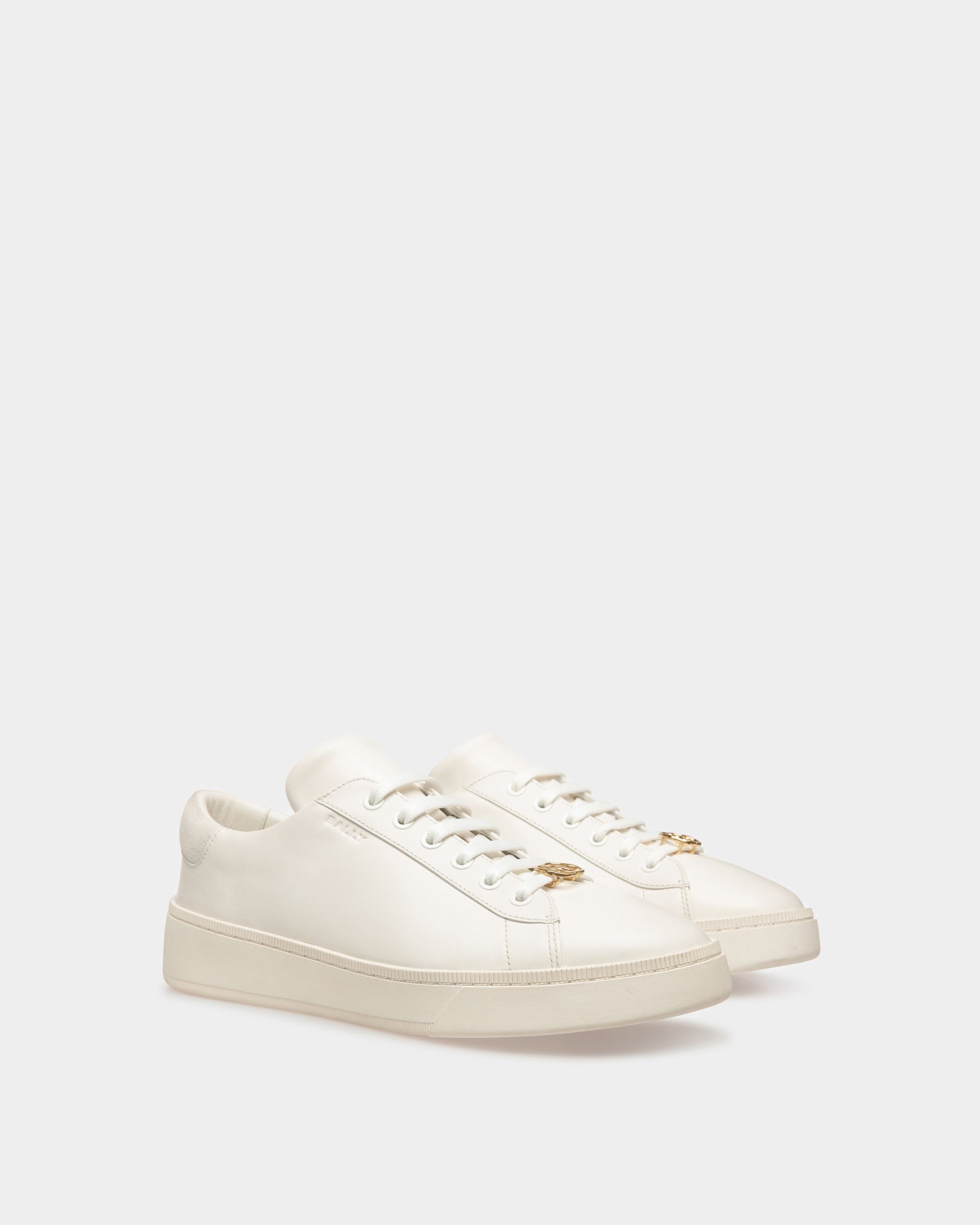 Sneakers Raise En cuir blanc - Homme - Bally - 03