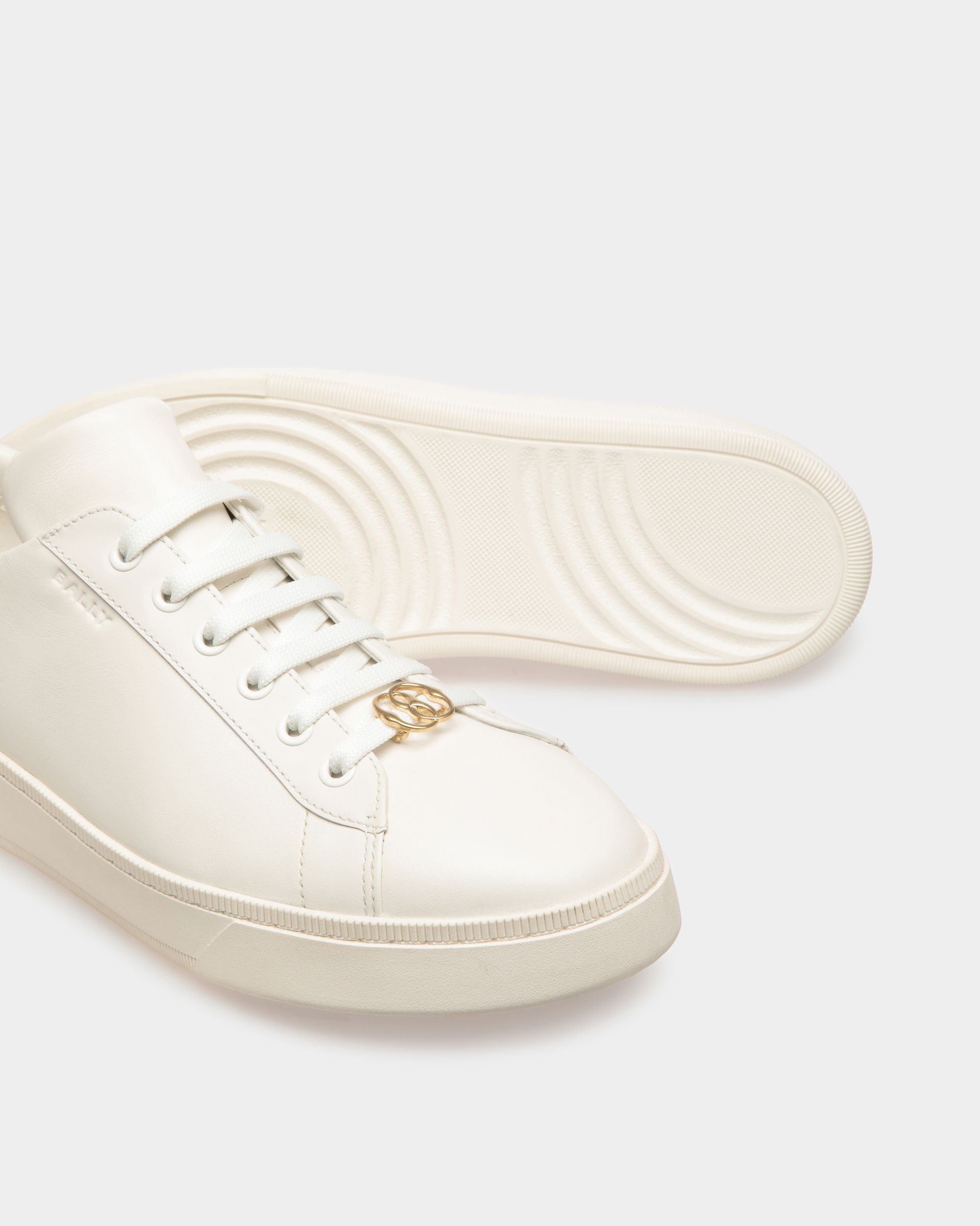 Sneakers Raise En cuir blanc - Homme - Bally - 06