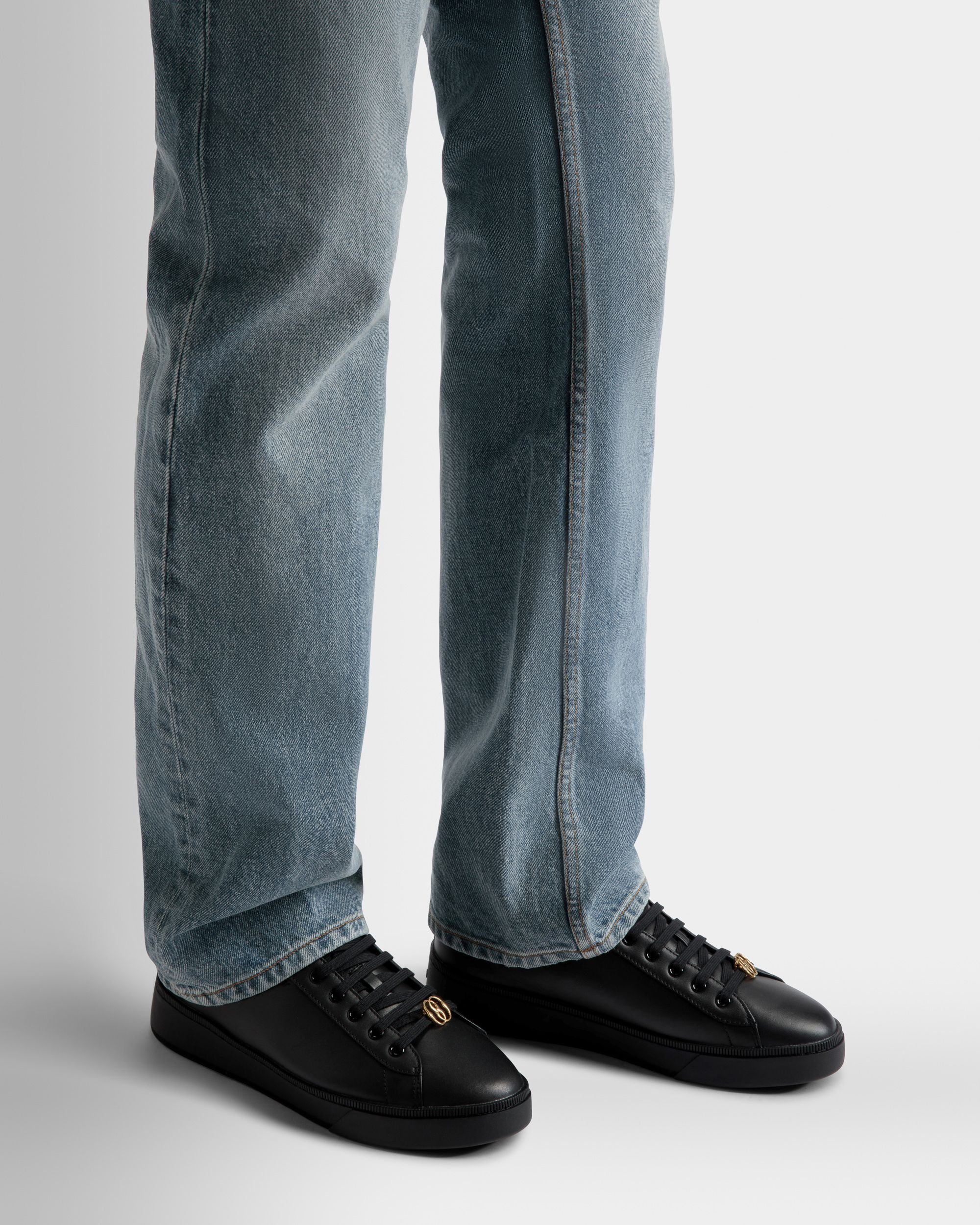 Sneakers Raise En cuir noir - Homme - Bally - 02