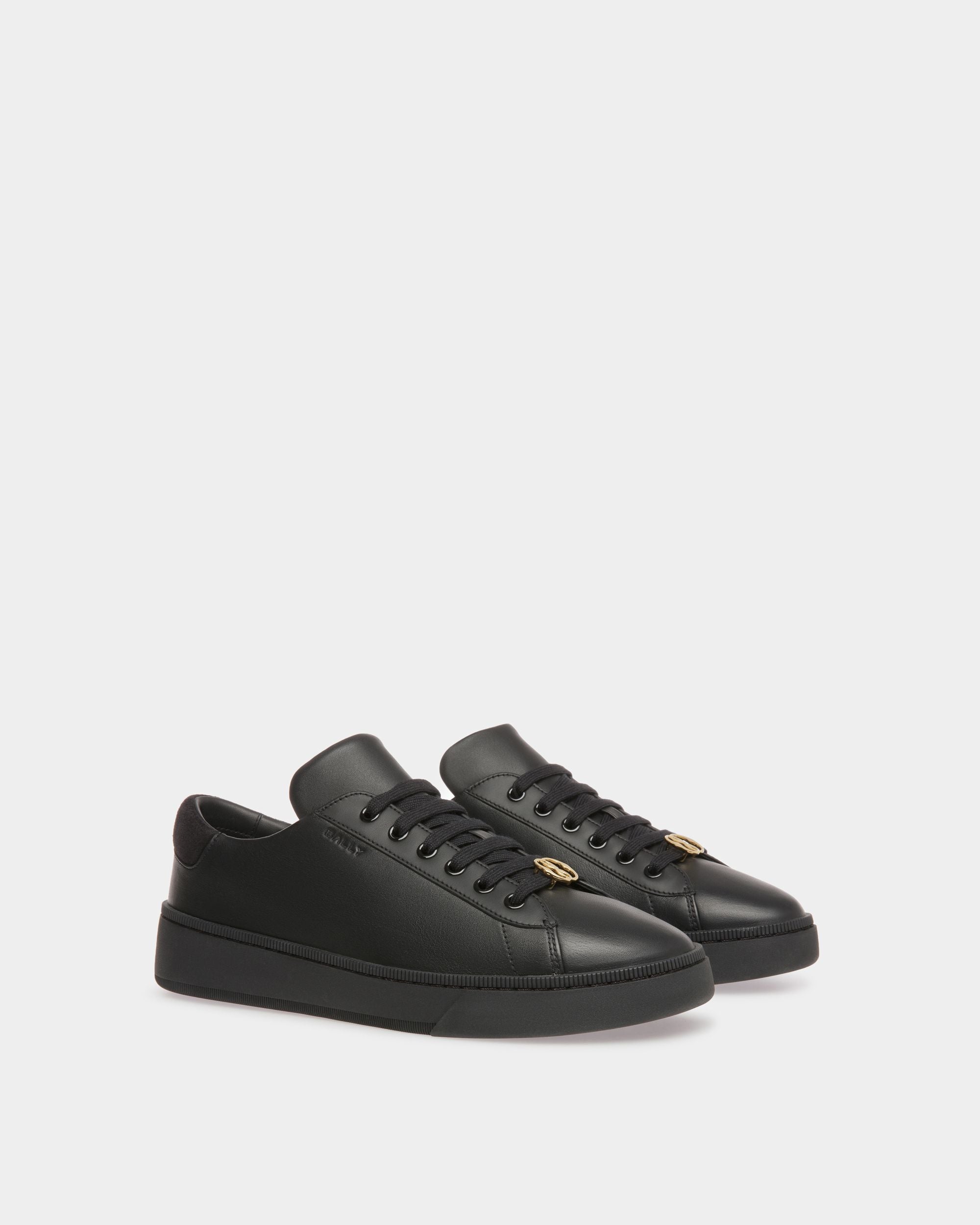 Sneakers Raise En cuir noir - Homme - Bally - 03