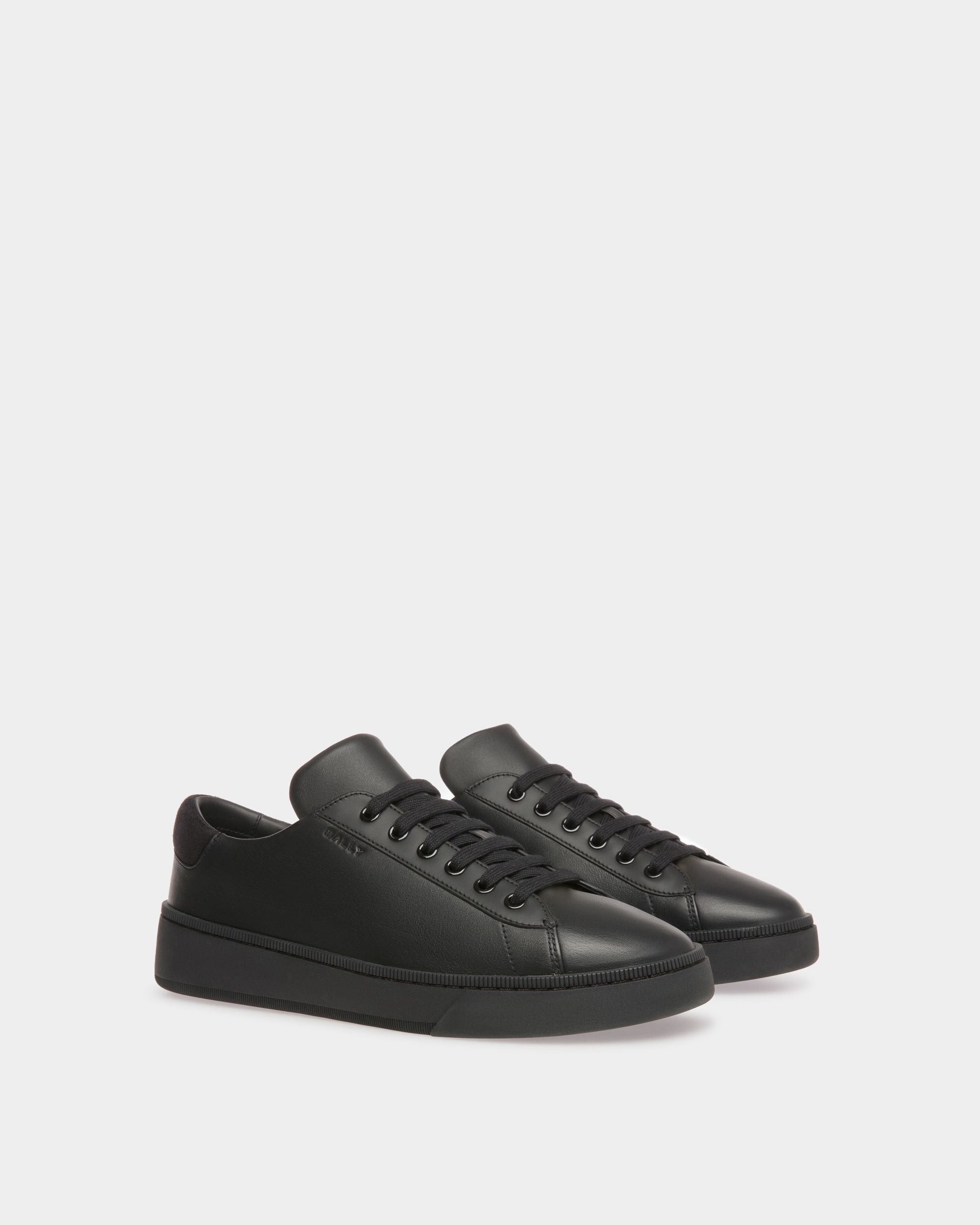 Sneakers Raise En cuir noir - Homme - Bally - 04