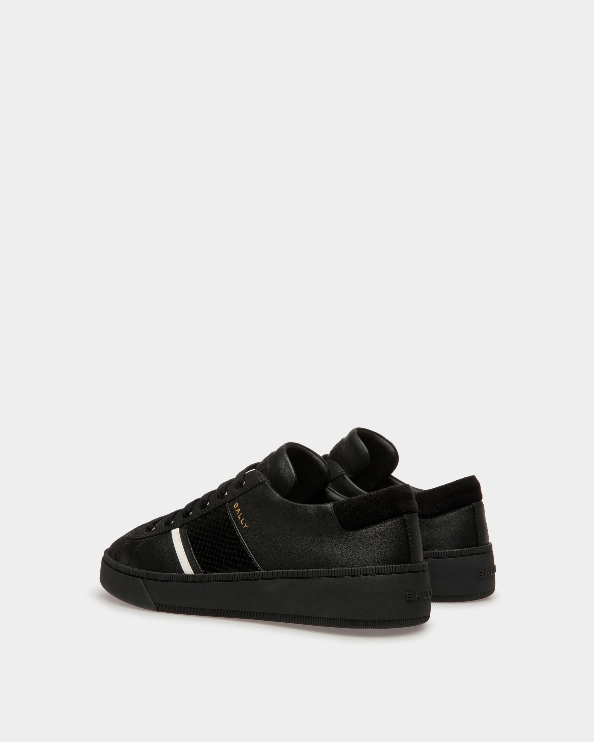 Sneakers Raise En cuir noir - Homme - Bally - 03