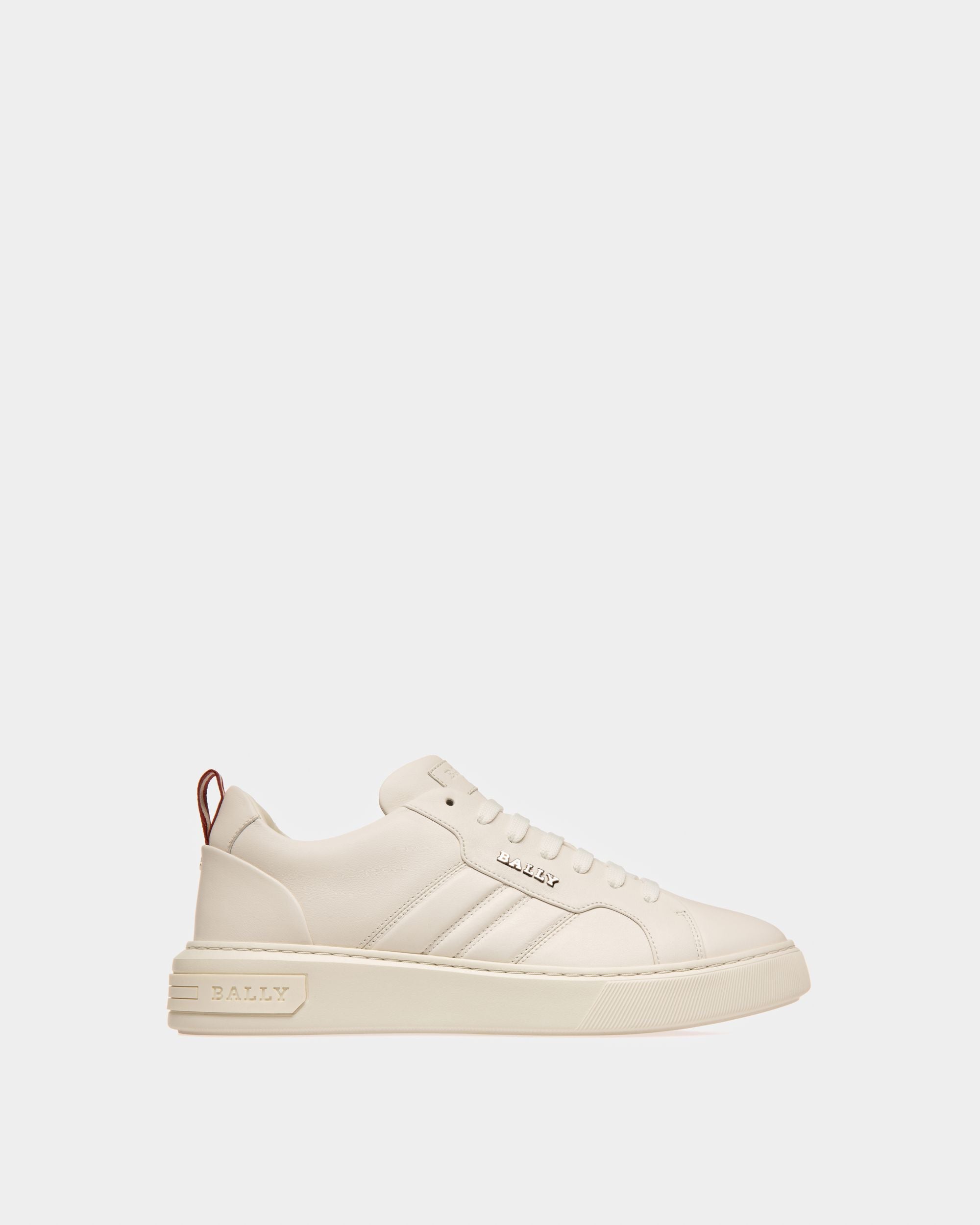 Maxim Sneakers En Cuir Blanc - Homme - Bally - 01