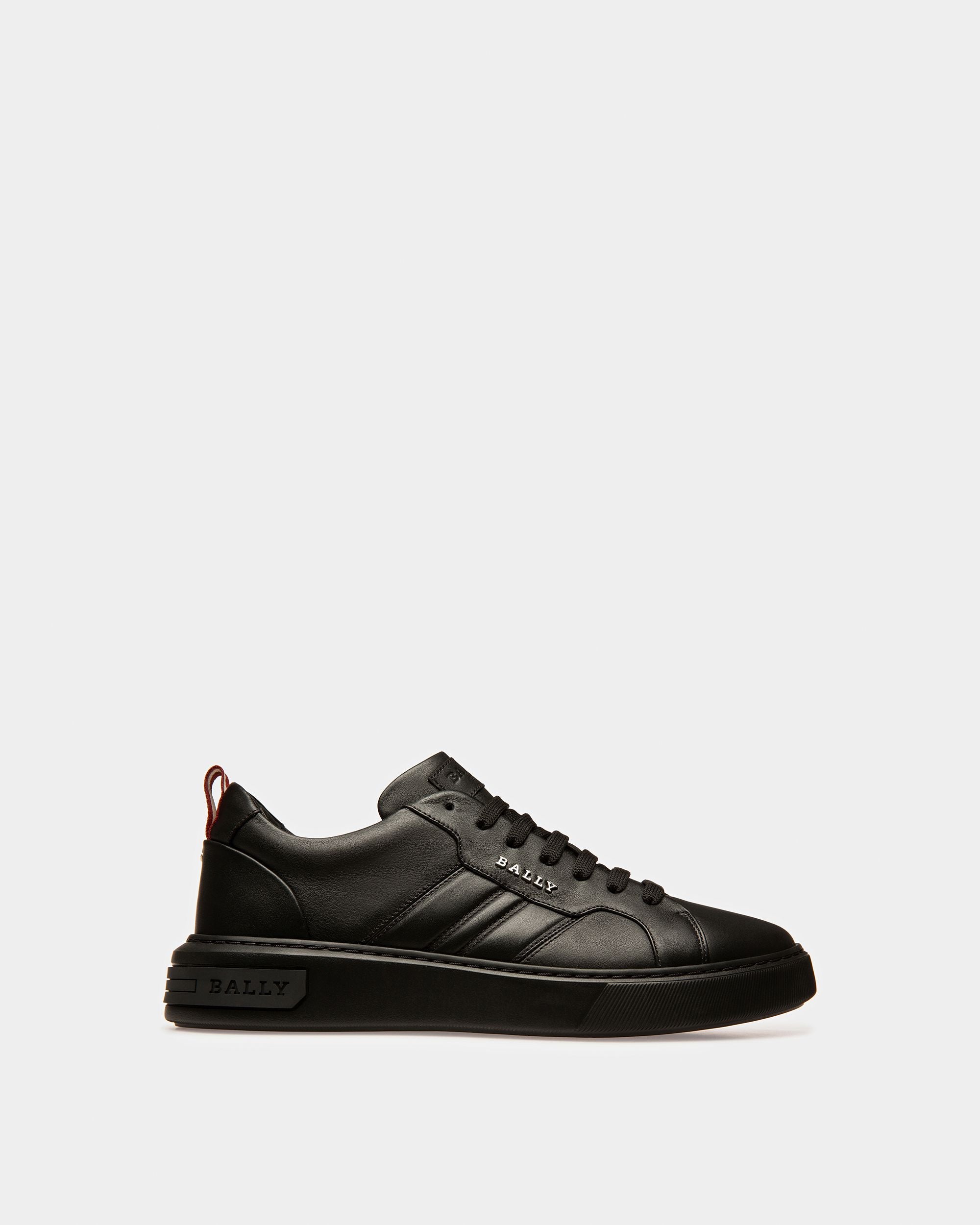 Maxim Sneakers En Cuir Noir - Homme - Bally - 01