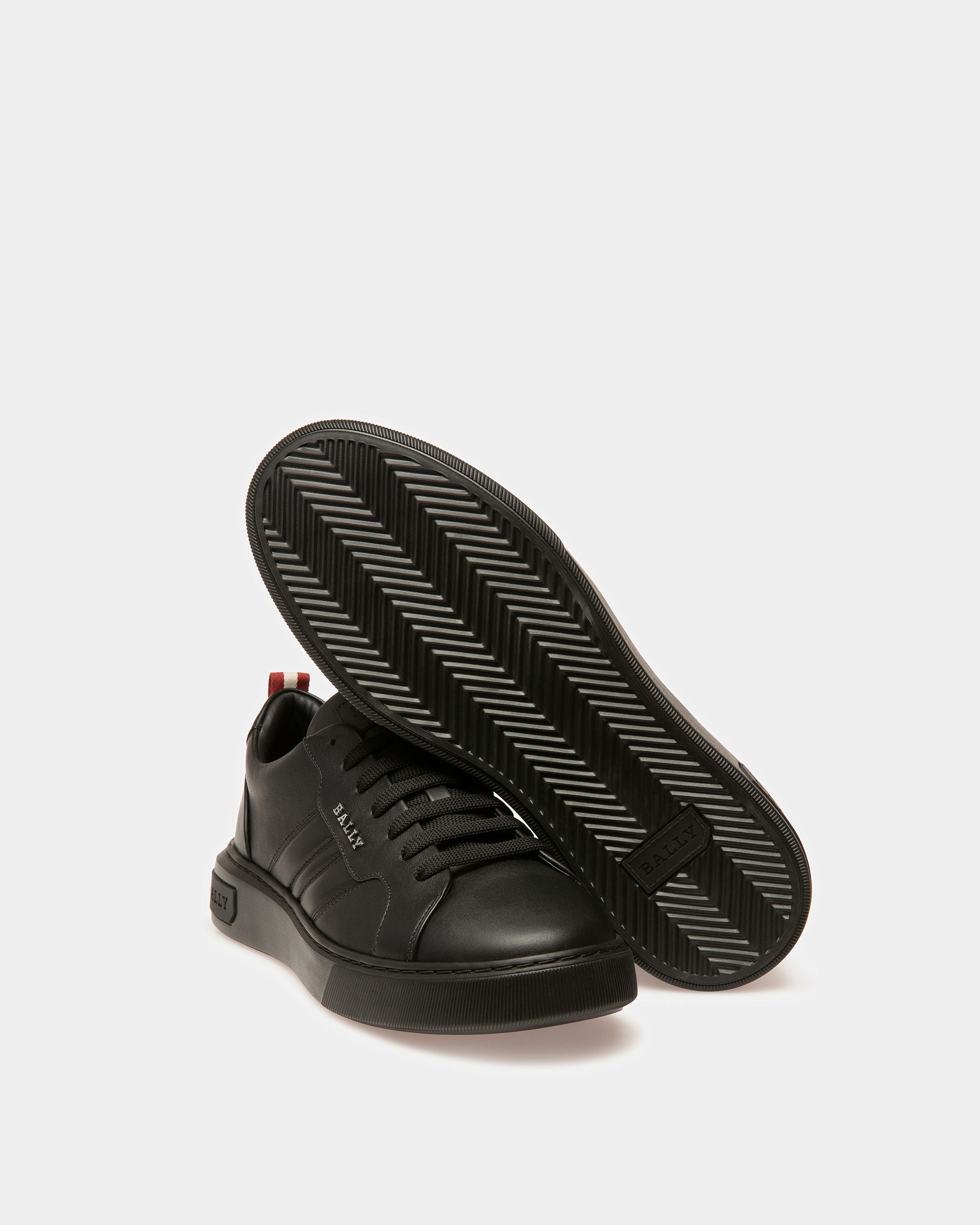 Maxim Sneakers En Cuir Noir - Homme - Bally - 03