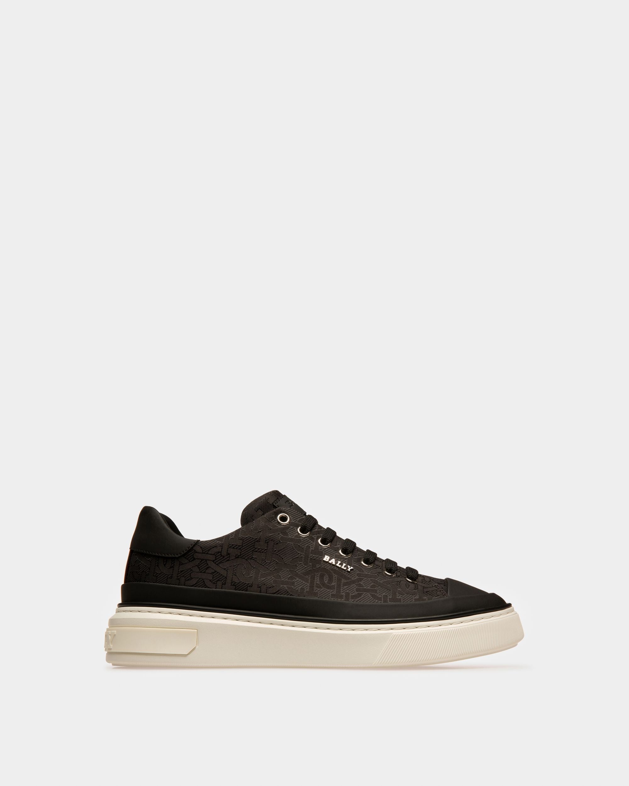 Maily Sneakers En Tissu Noir - Homme - Bally - 01