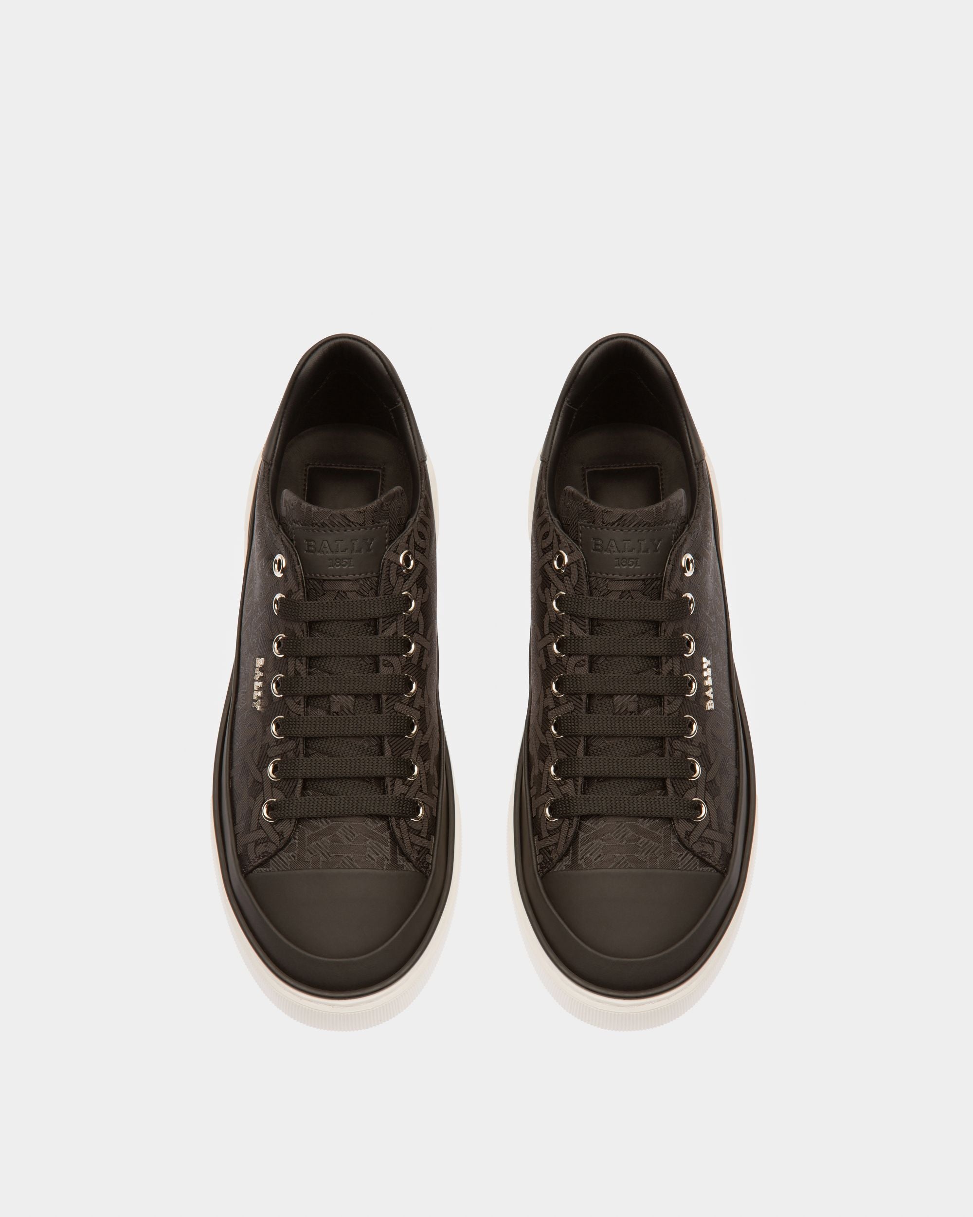 Maily Sneakers En Tissu Noir - Homme - Bally - 02