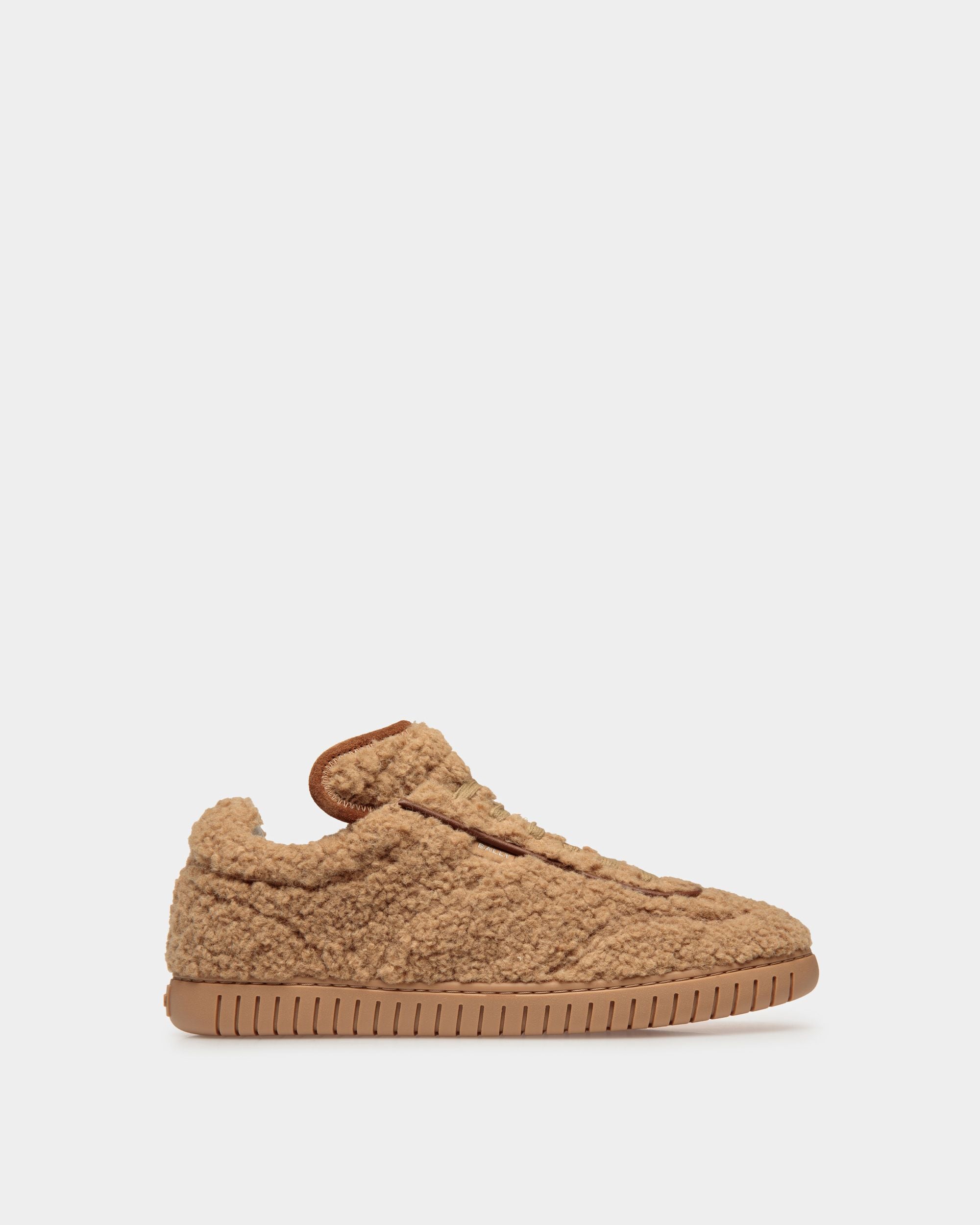 Sneakers Player En Fourrure Synthétique Marron - Homme - Bally - 01