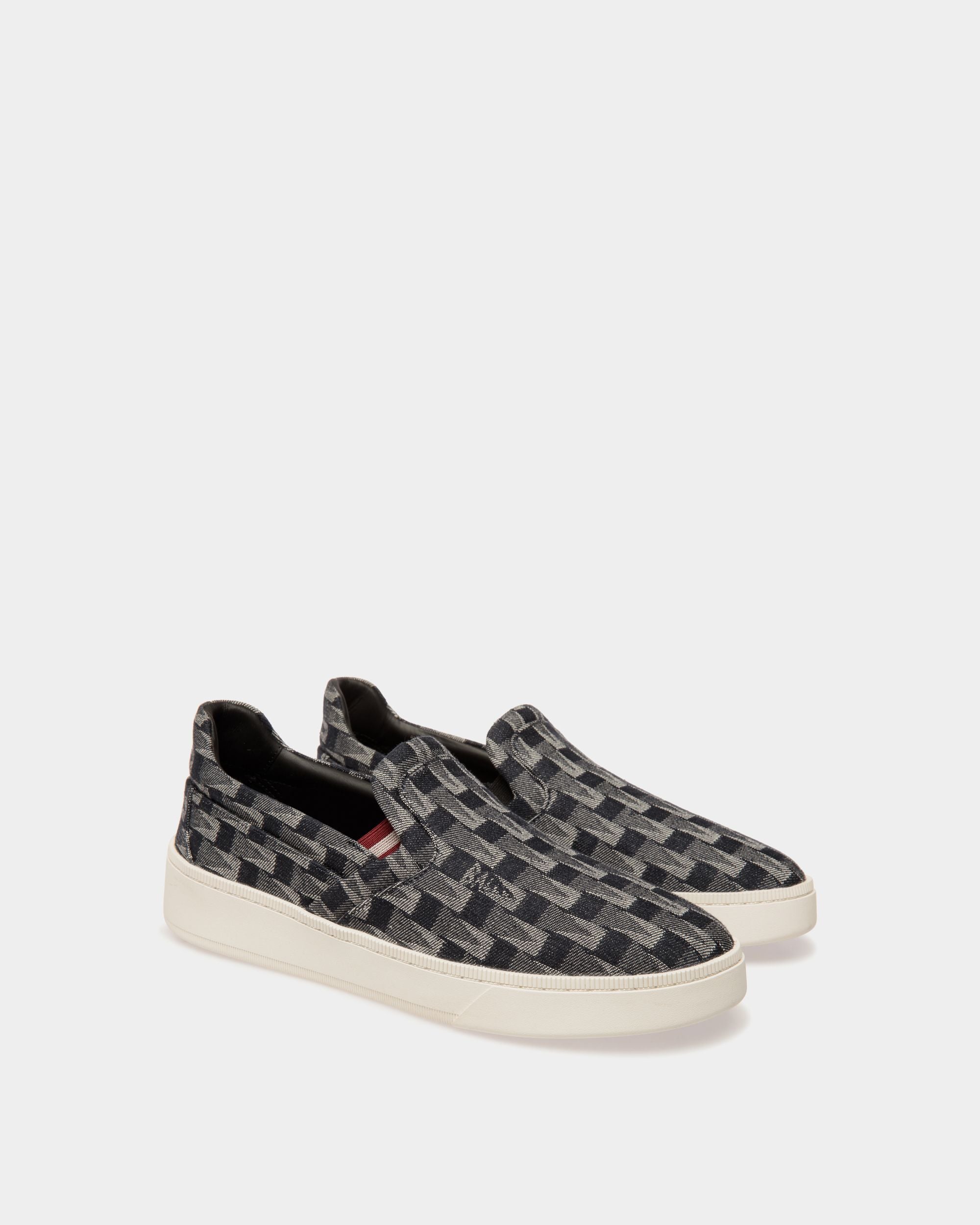 Sneaker Raise En Denim - Homme - Bally - 02