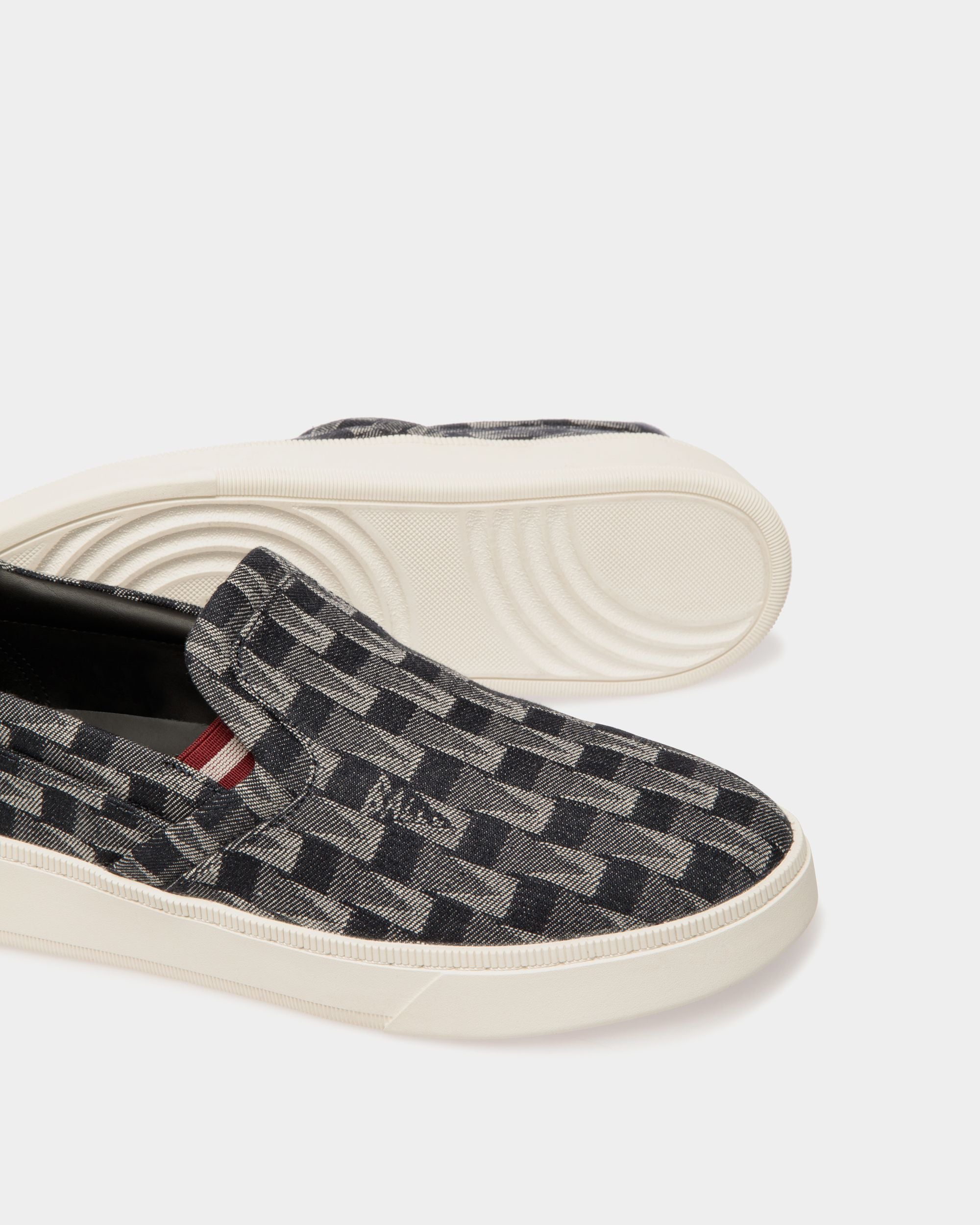 Sneaker Raise En Denim - Homme - Bally - 04