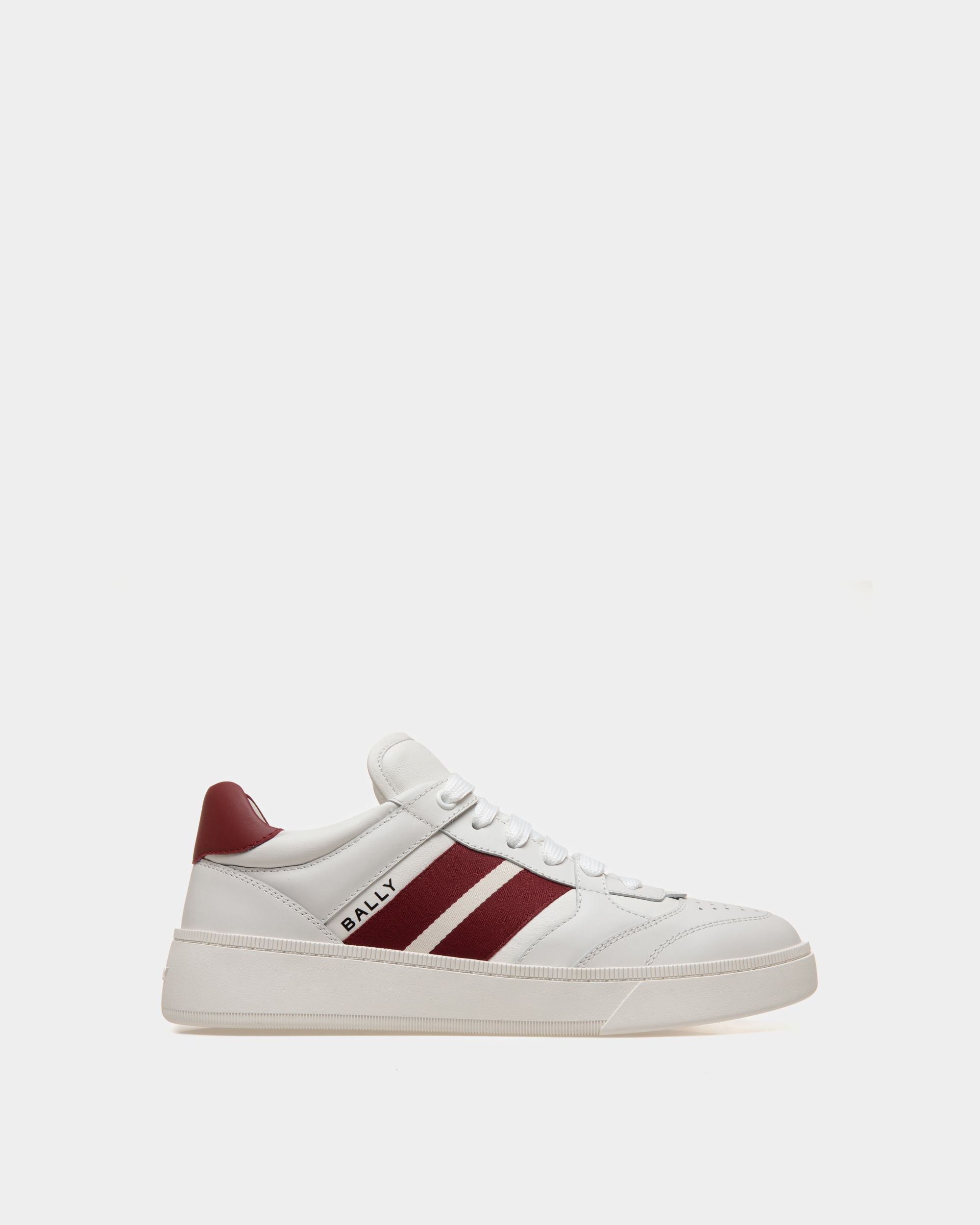 Sneaker Raise En Cuir Blanc - Homme - Bally - 01