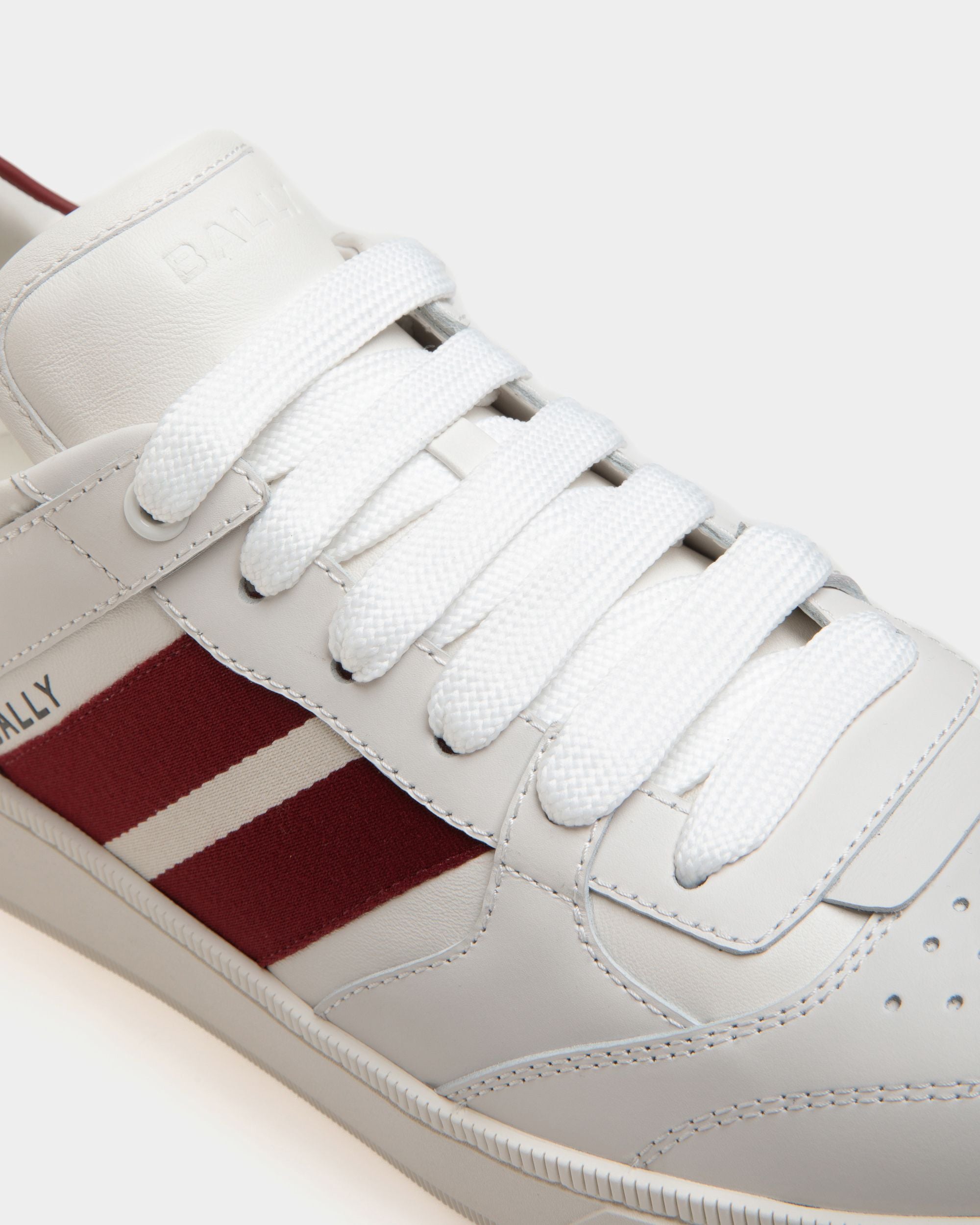 Sneaker Raise En Cuir Blanc - Homme - Bally - 06