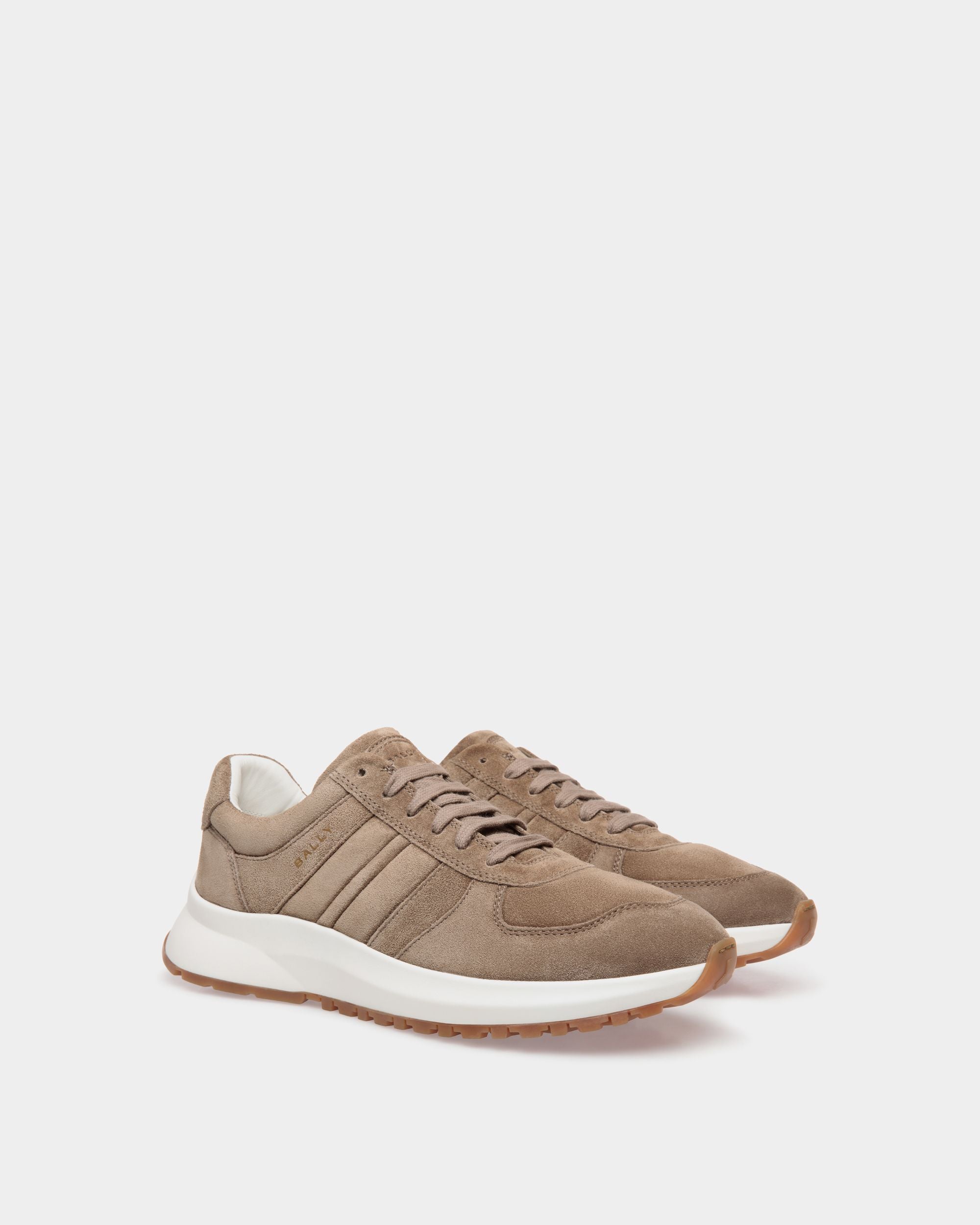 Outline Sneaker In Brown  Leather - Homme - Bally - 02