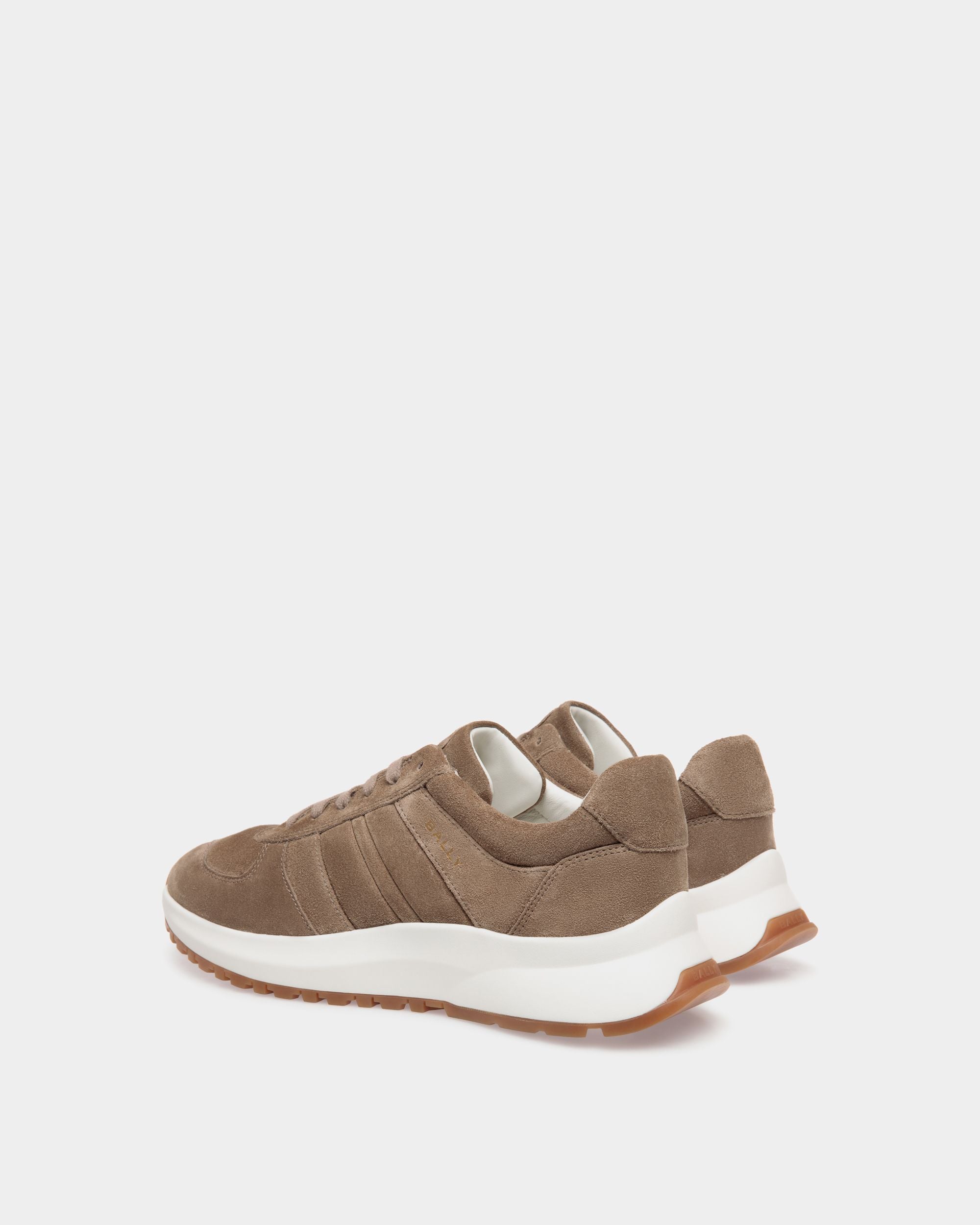 Outline Sneaker In Brown  Leather - Homme - Bally - 03