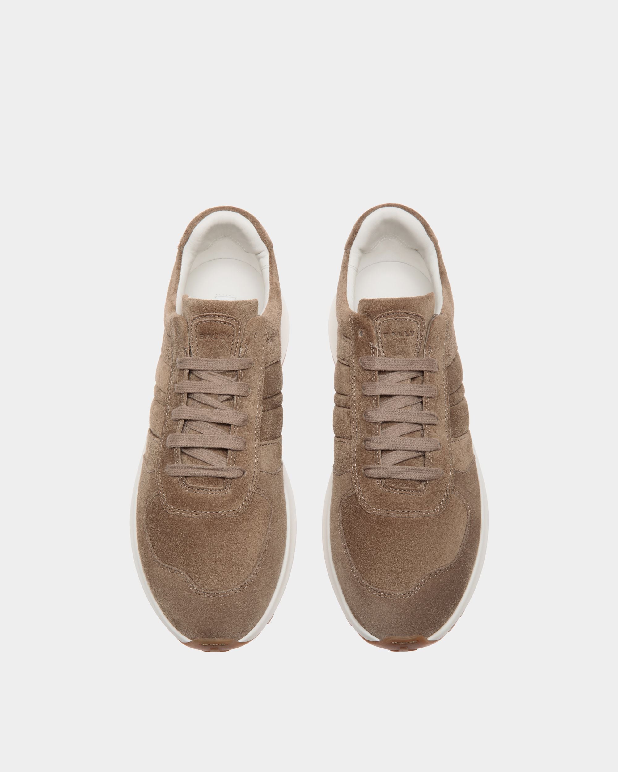 Outline Sneaker In Brown  Leather - Homme - Bally - 05