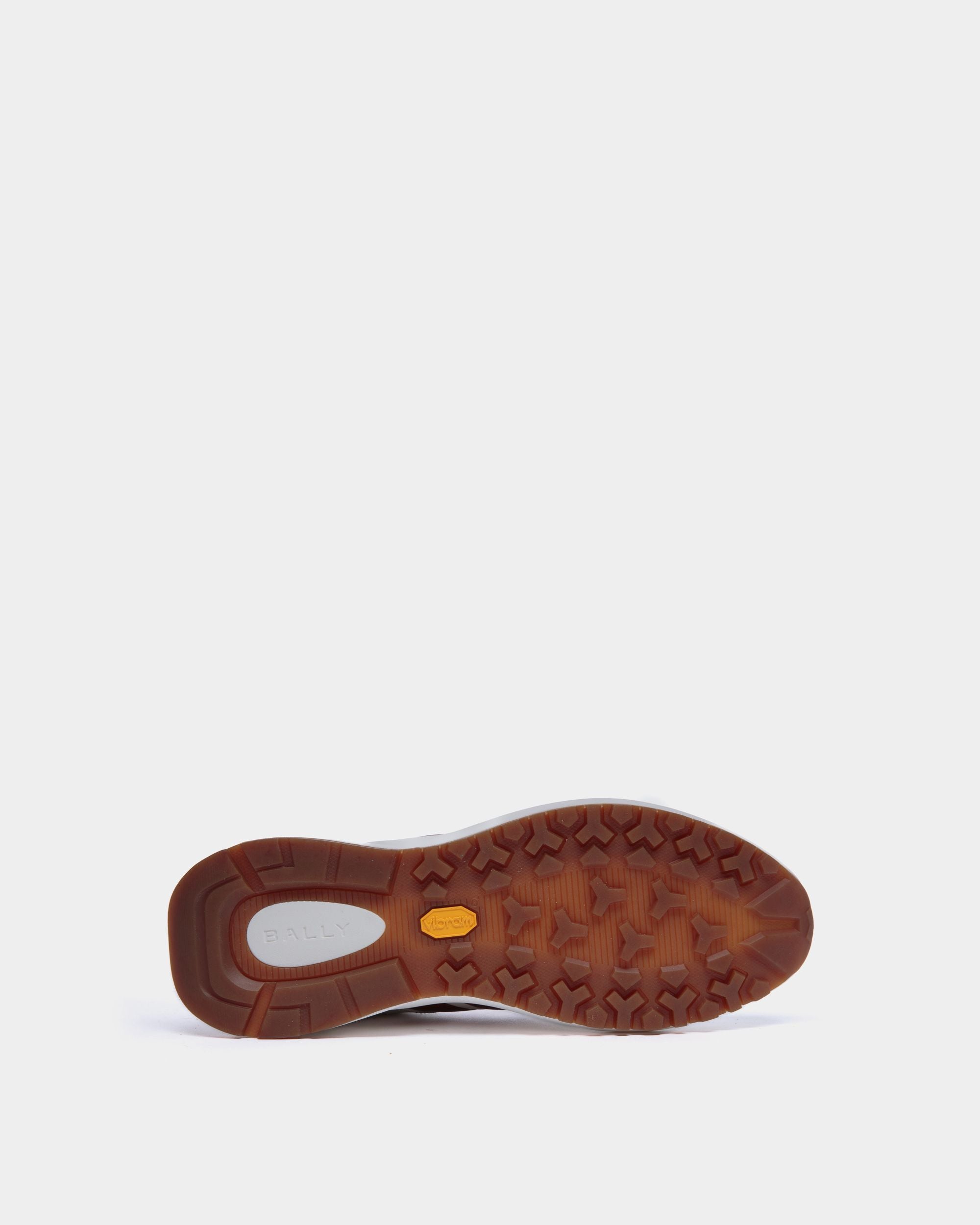 Sneaker Outline En Cuir Blanc - Homme - Bally - 05