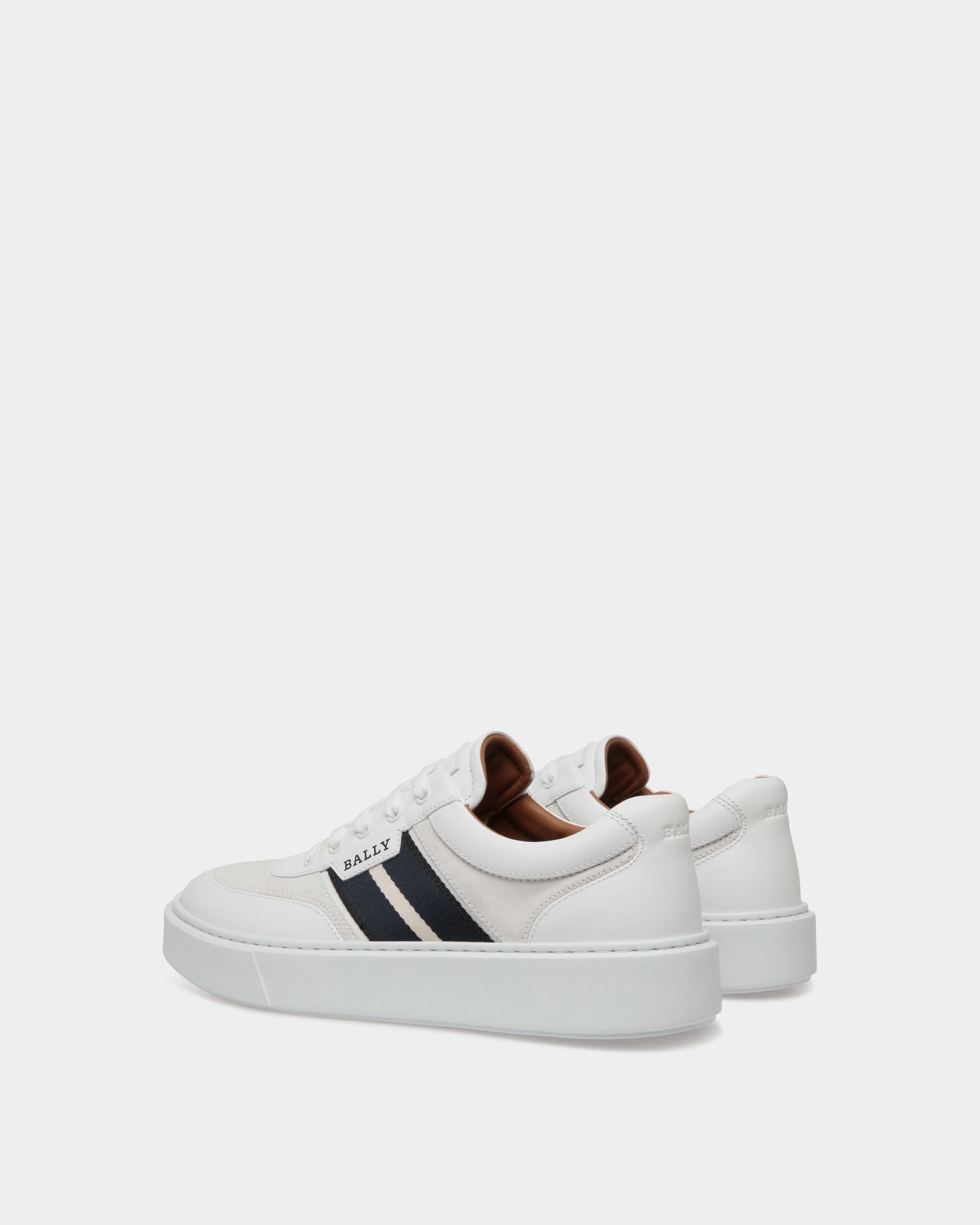 Sneaker En Cuir Blanc - Homme - Bally - 03