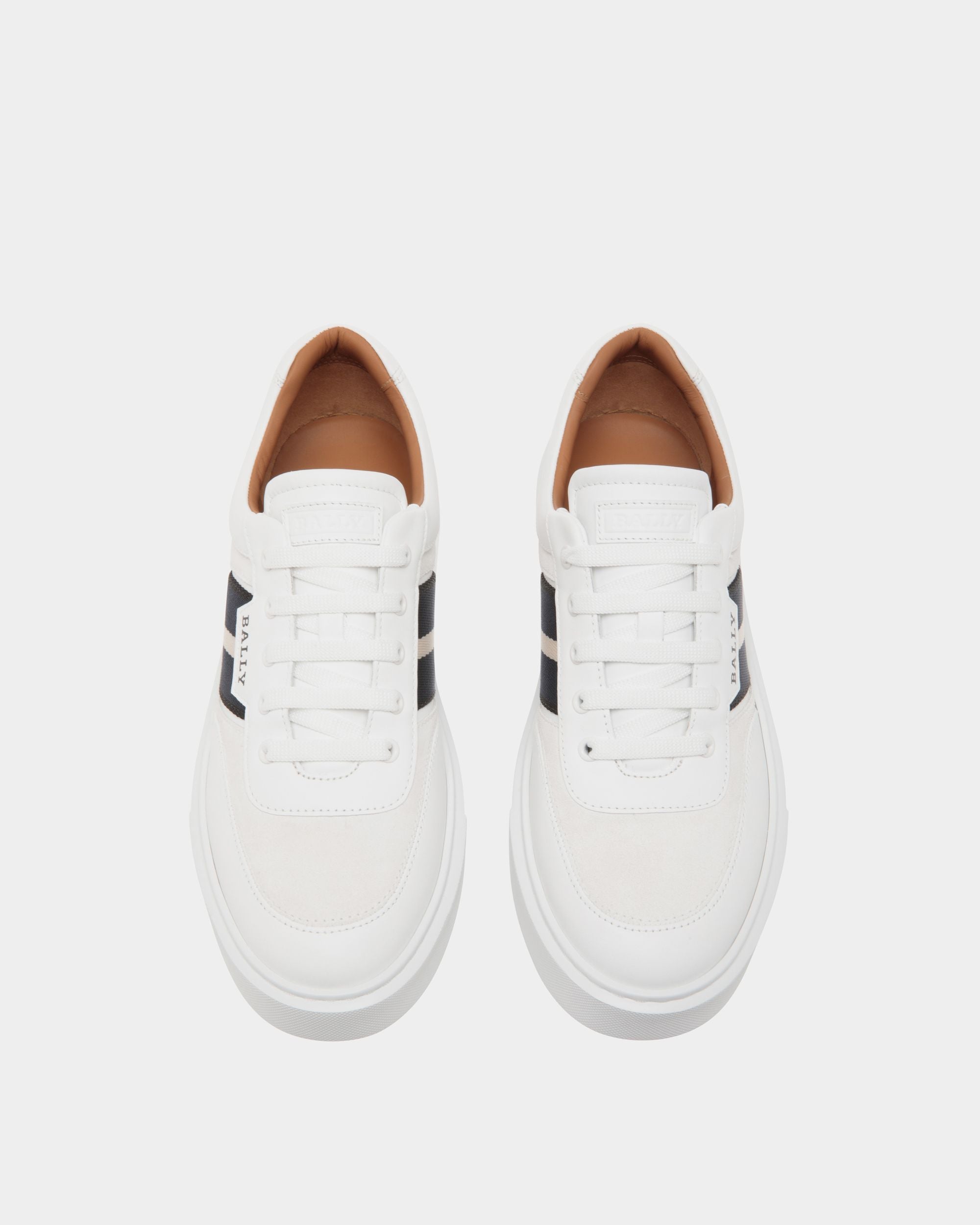 Sneaker En Cuir Blanc - Homme - Bally - 04