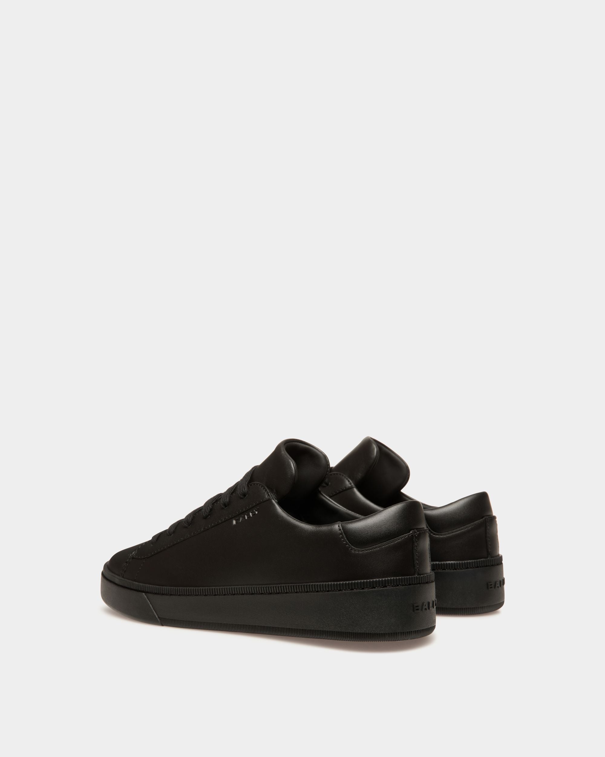 Sneaker Raise En Cuir Noir - Homme - Bally - 03