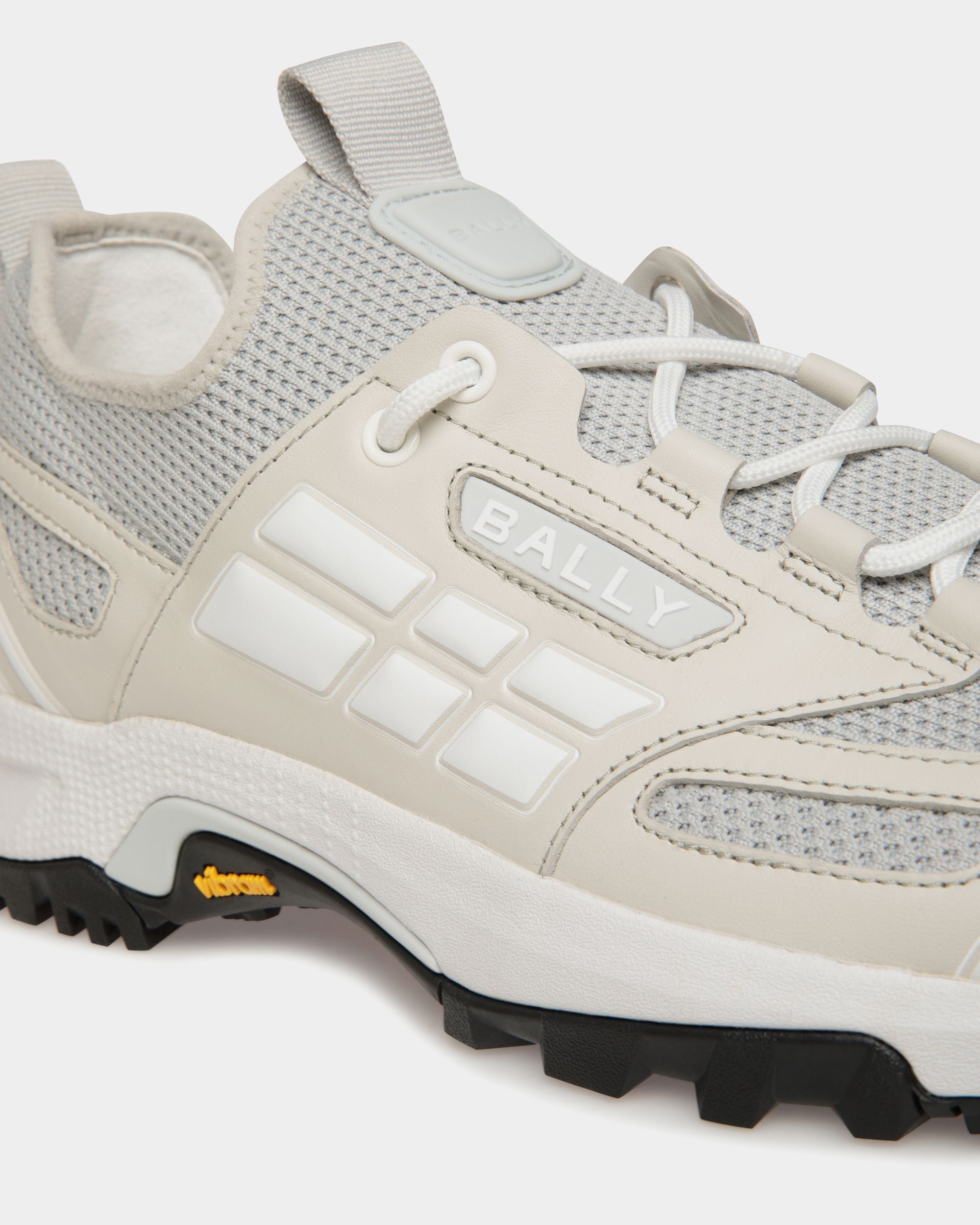 Sneaker Faster En Maille Dusty White - Homme - Bally - 06