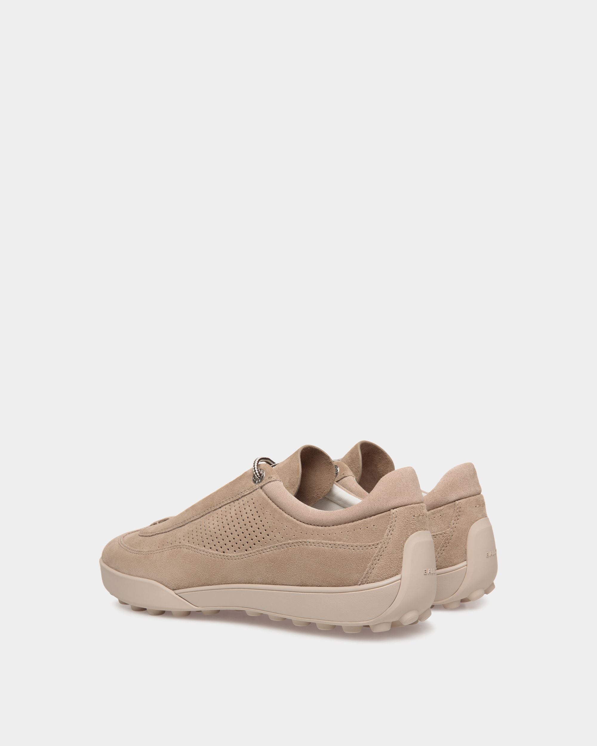 Sneaker Manto Runner En Daim Light Beige - Homme - Bally - 03