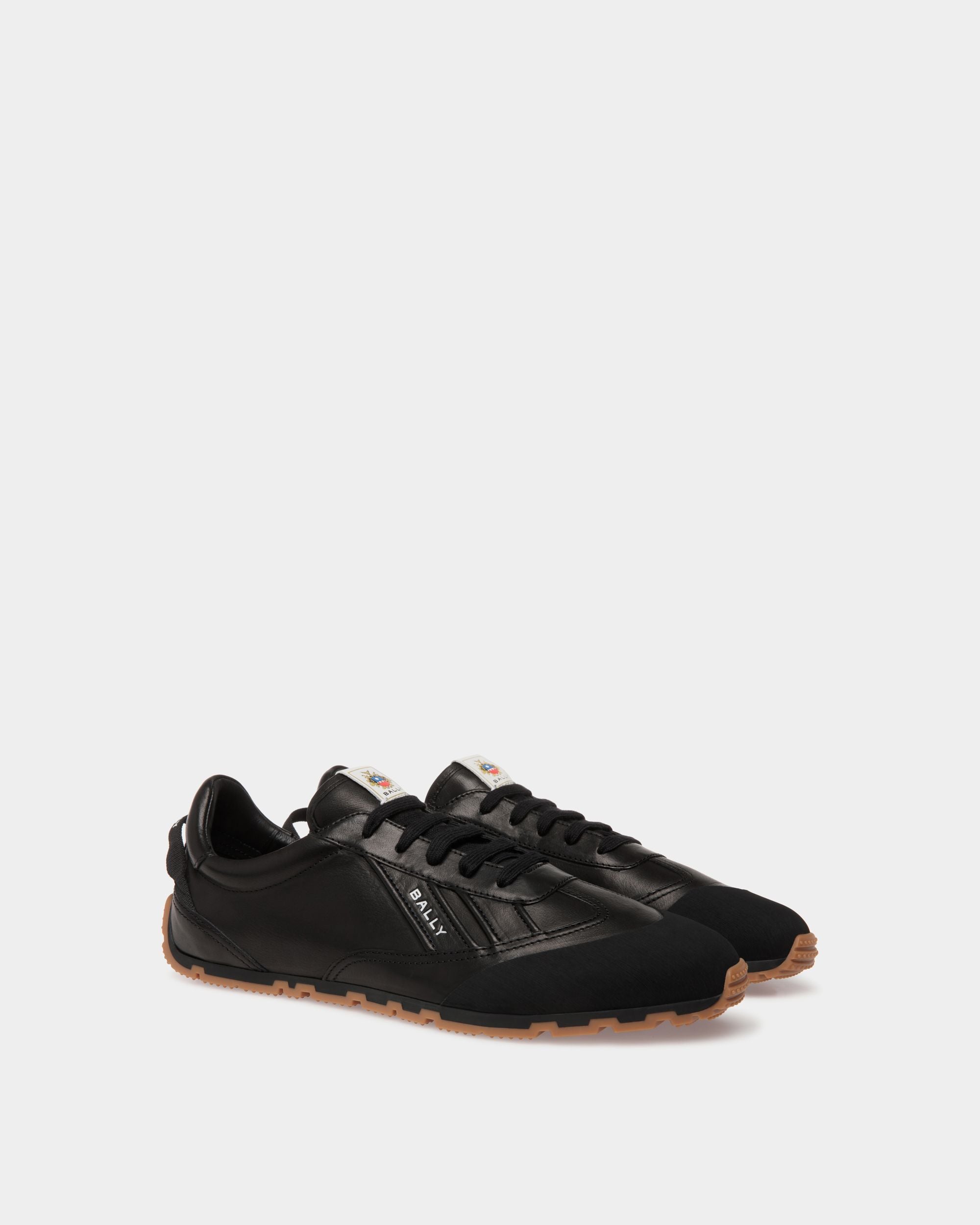 Sneaker Quarry En Cuir Noir - Homme - Bally - 02