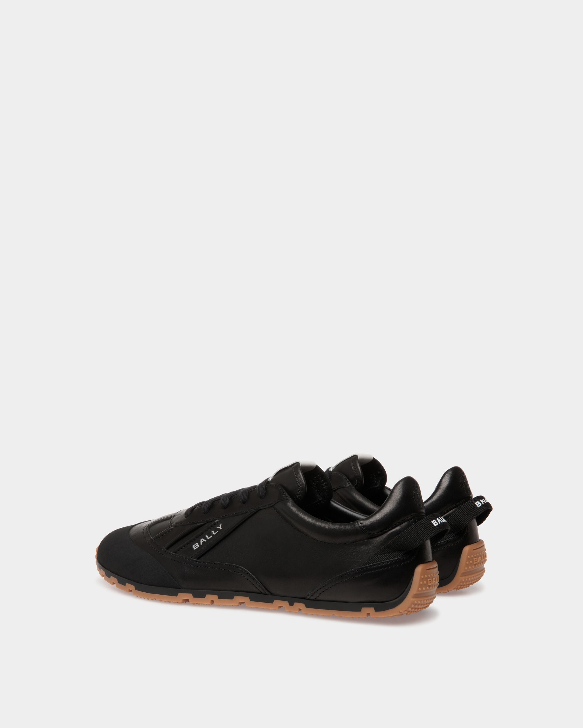 Sneaker Quarry En Cuir Noir - Homme - Bally - 03