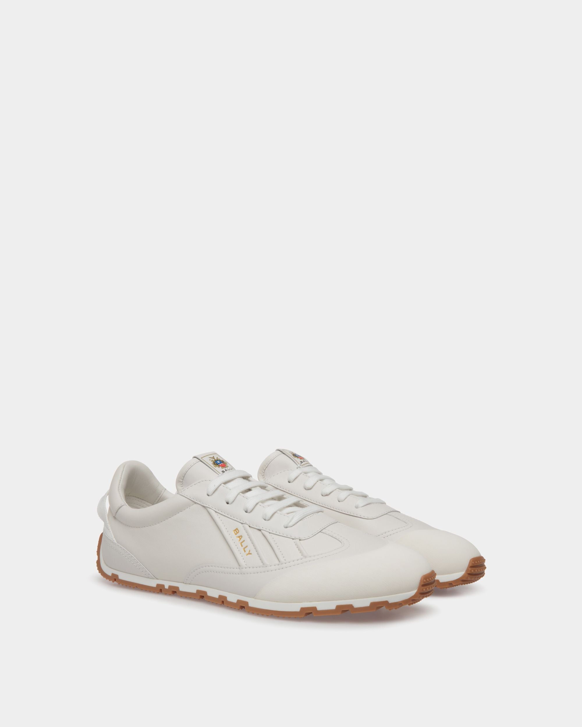 Sneaker Quarry En Cuir Blanc - Homme - Bally - 02