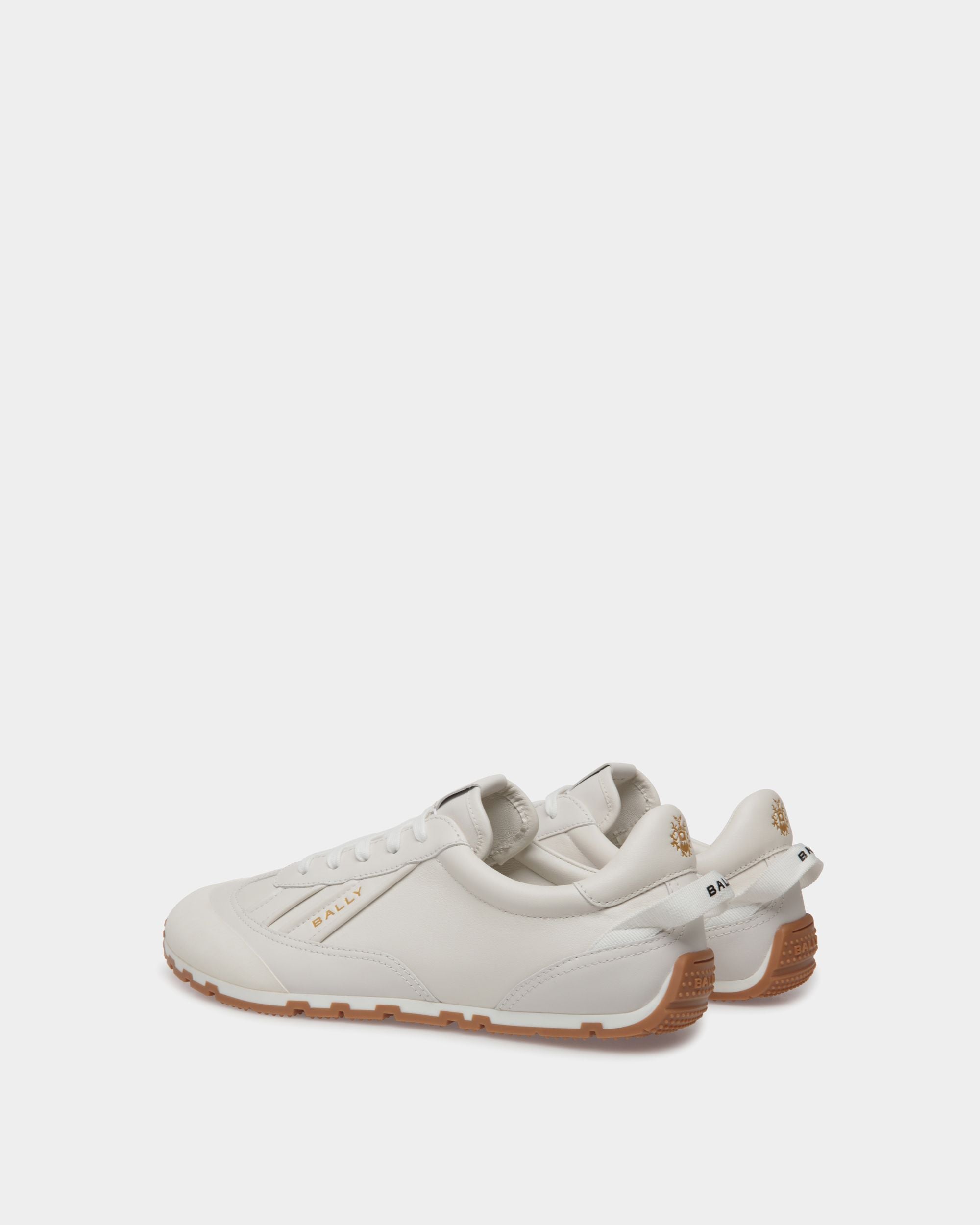 Sneaker Quarry En Cuir Blanc - Homme - Bally - 03