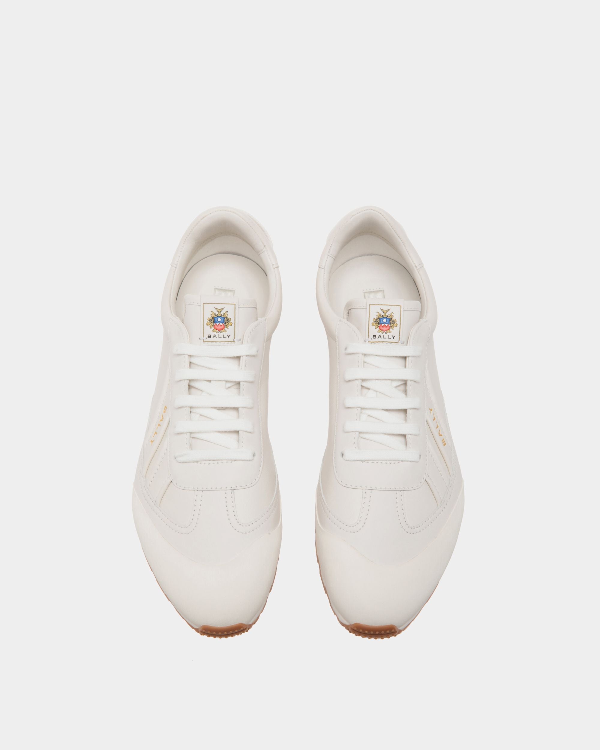 Sneaker Quarry En Cuir Blanc - Homme - Bally - 04