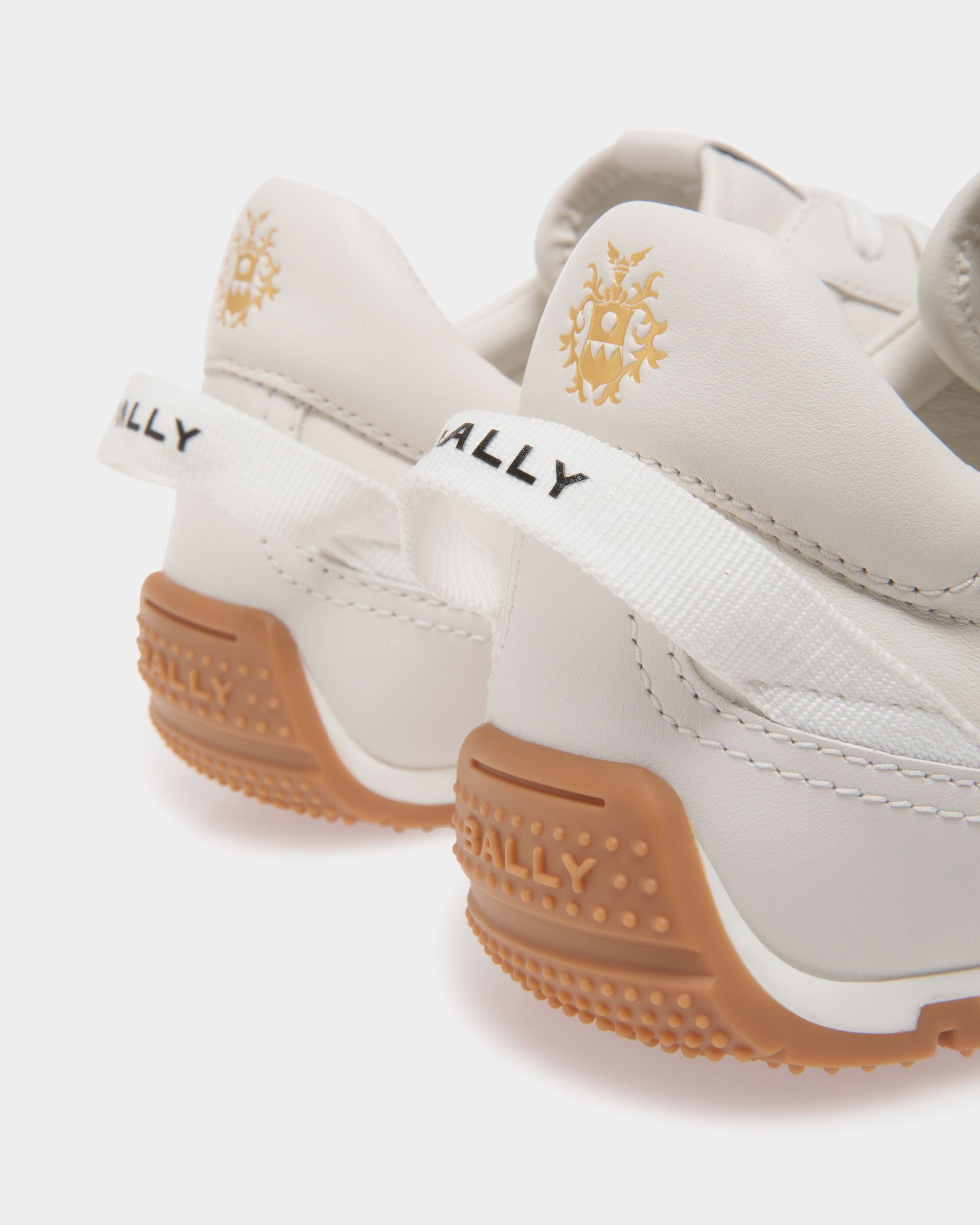 Sneaker Quarry En Cuir Blanc - Homme - Bally - 05