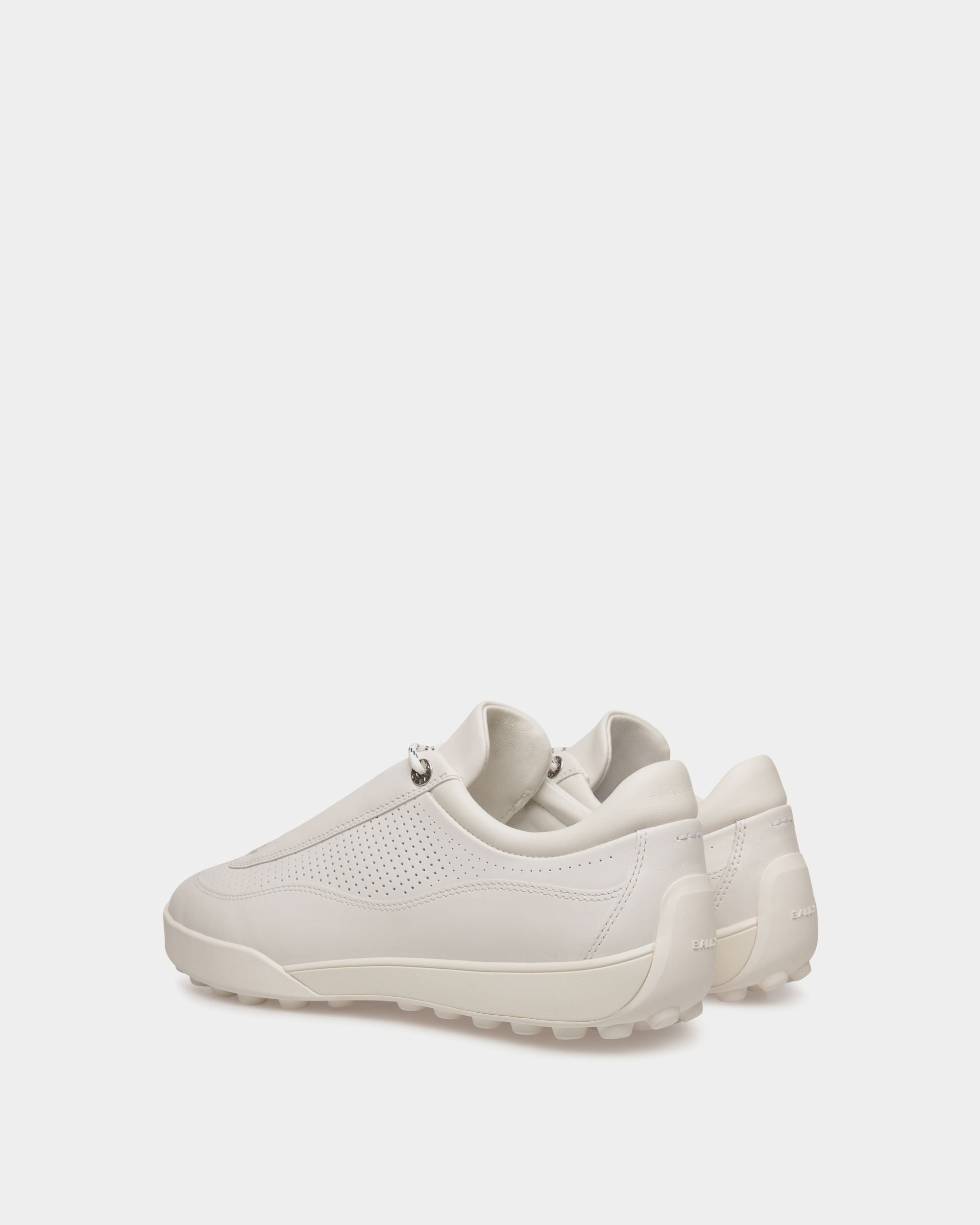 Sneaker Manto Runner En Cuir Blanc - Homme - Bally - 03
